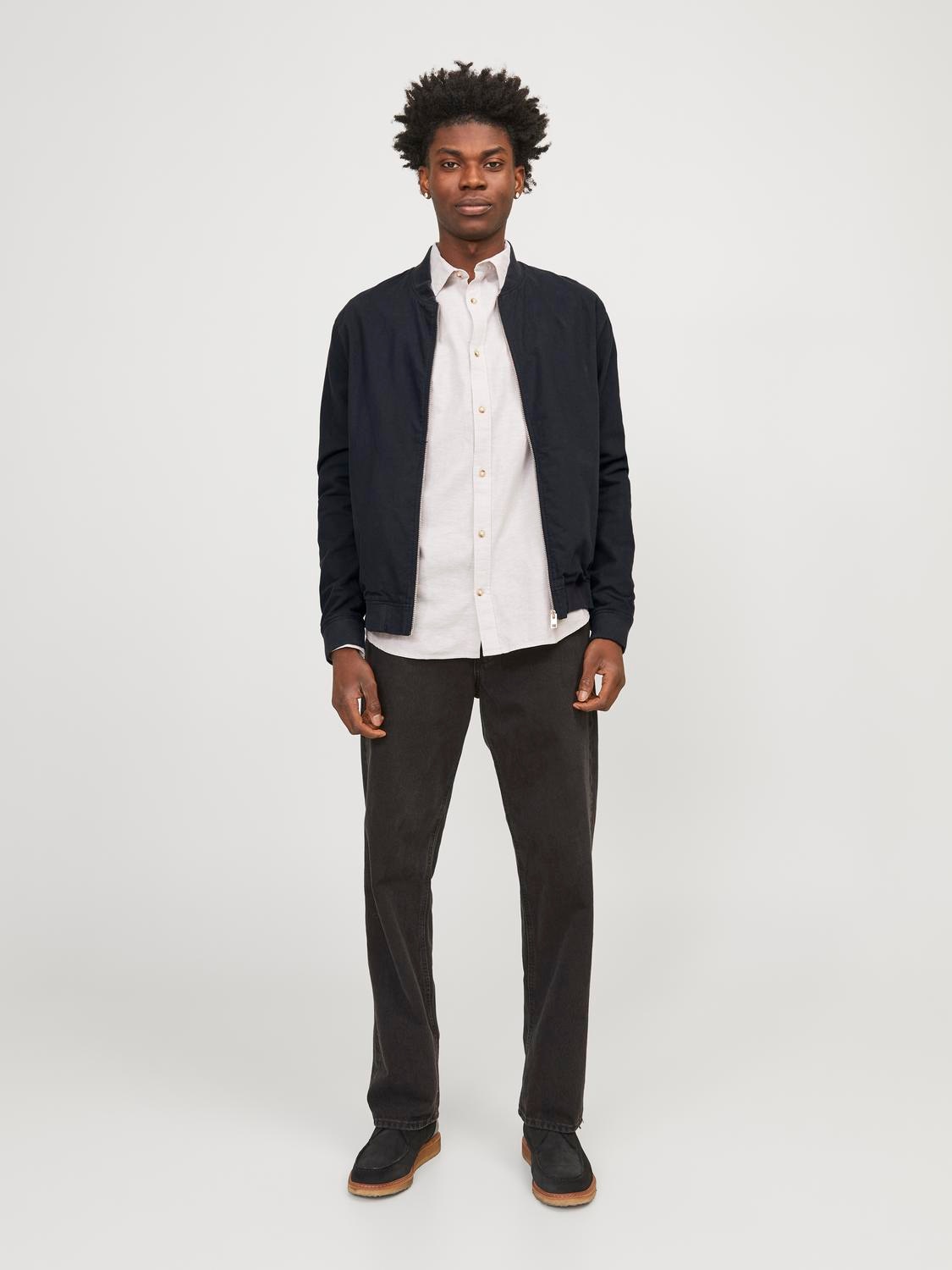 Jack & Jones Bomberjacke »JJESUMMER LINEN BOMBER SN«