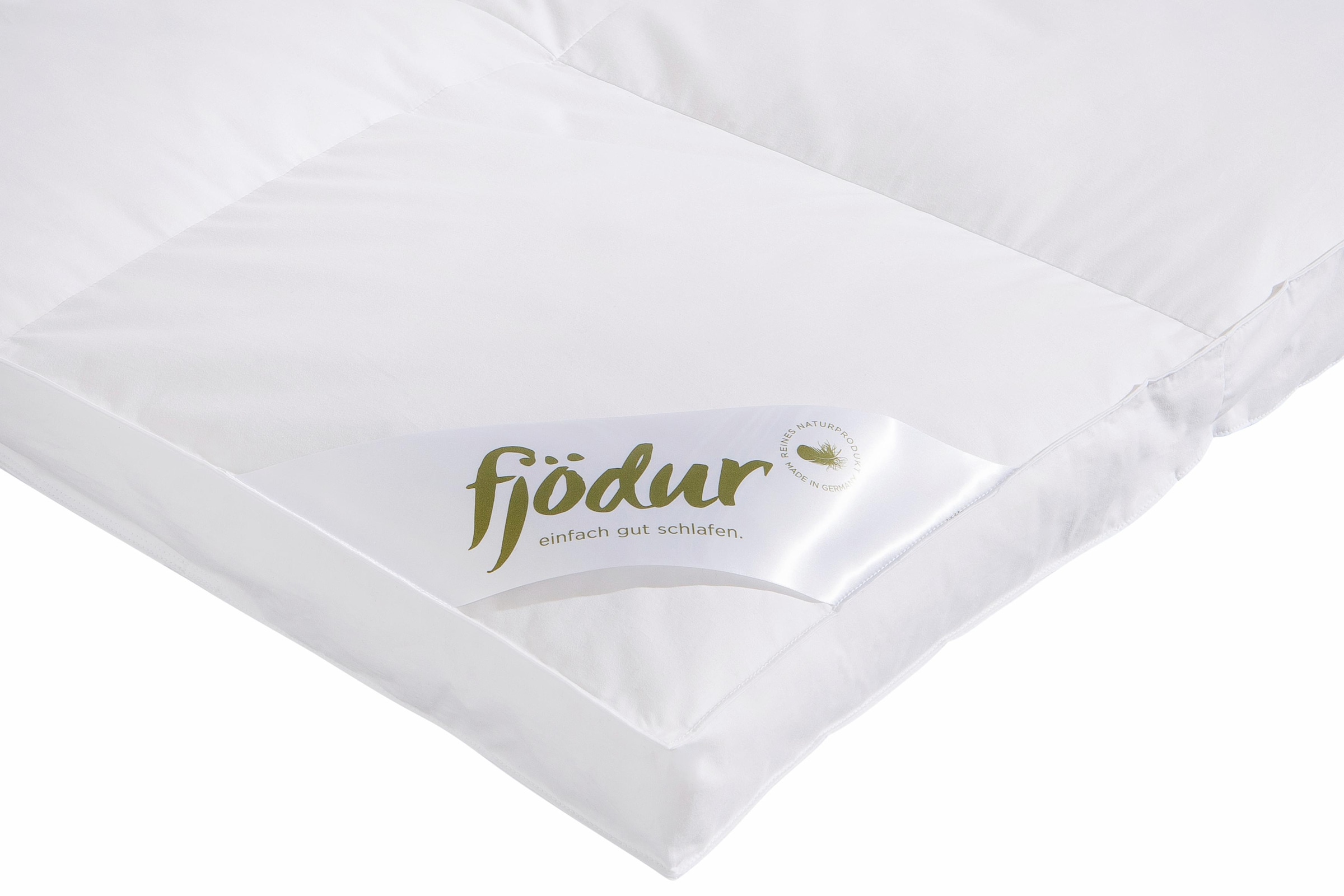 fjödur Federbettdecke »Finn«, warm, Füllung 70% Federn, 30% Daunen, Bezug 1 günstig online kaufen