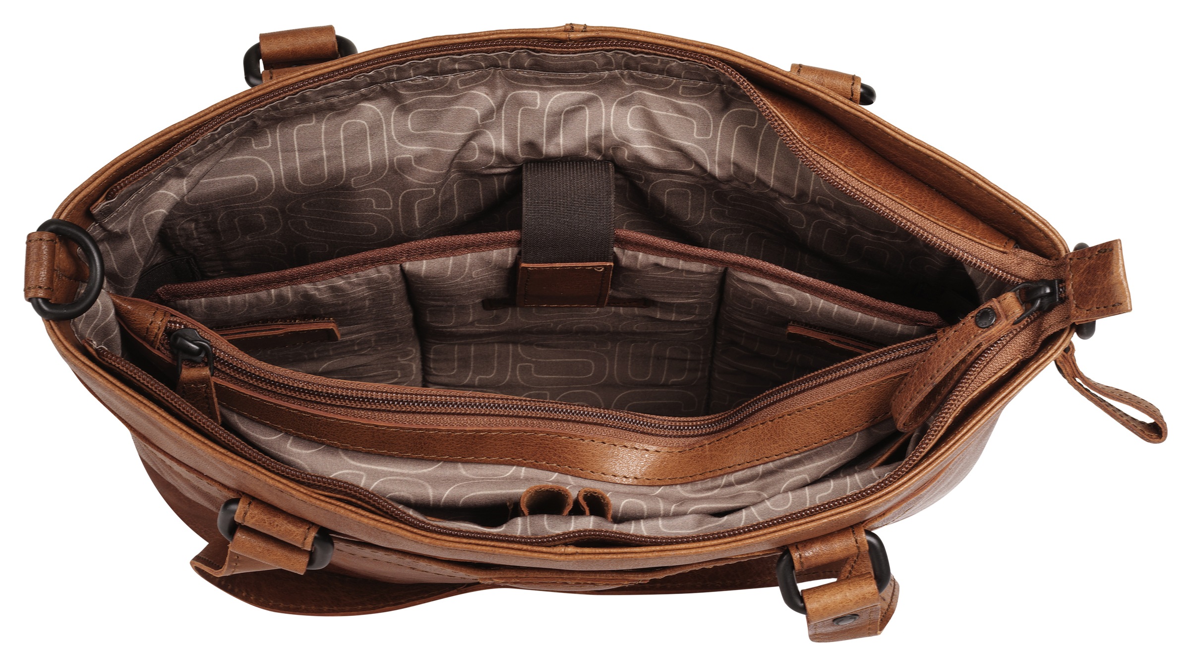 Spikes & Sparrow Shopper, echt Leder