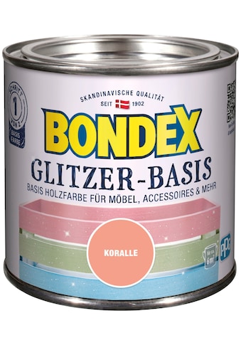 Bondex Bastelfarbe »GLITZER-BASIS«, Koralle, 0,5 Liter Inhalt kaufen