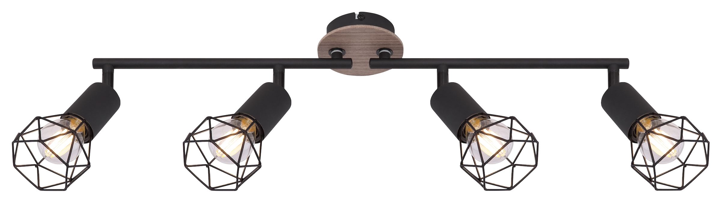 GLOBO LIGHTING Deckenstrahler »XARA I«, Leuchtmittel E14 | ohne Leuchtmittel, Deckenstrahler/Metall/Flur/Wohnzimmer/Schlafzimmer