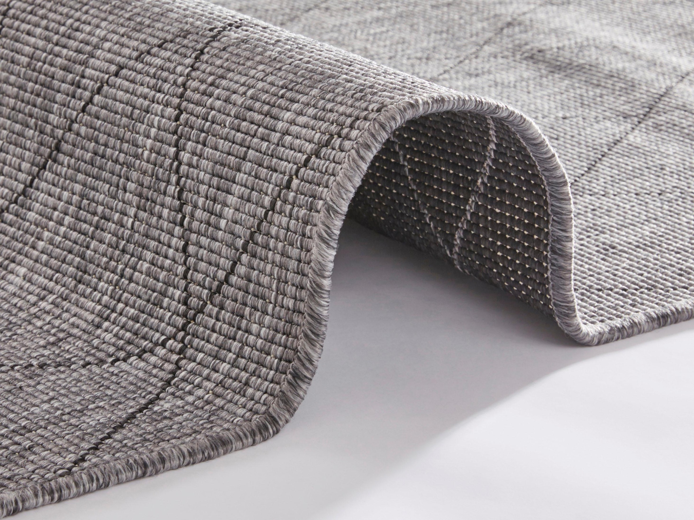 freundin Home Collection Läufer »Daisy«, rechteckig, 5 mm Höhe, In-& Outdoor, Teppich, Wetterfest, Balkon, Garten, Wohnzimmer, Modern