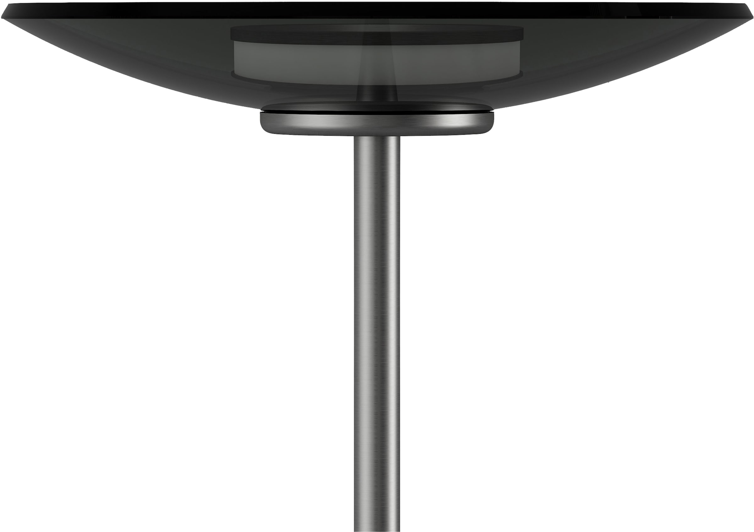 Neuhaus PURE LED Stehlampe »PURE Moon« LED-Board 1 Stk. Warmweiß Stufenloses dimmen per Touchdimmer, Rauchglas