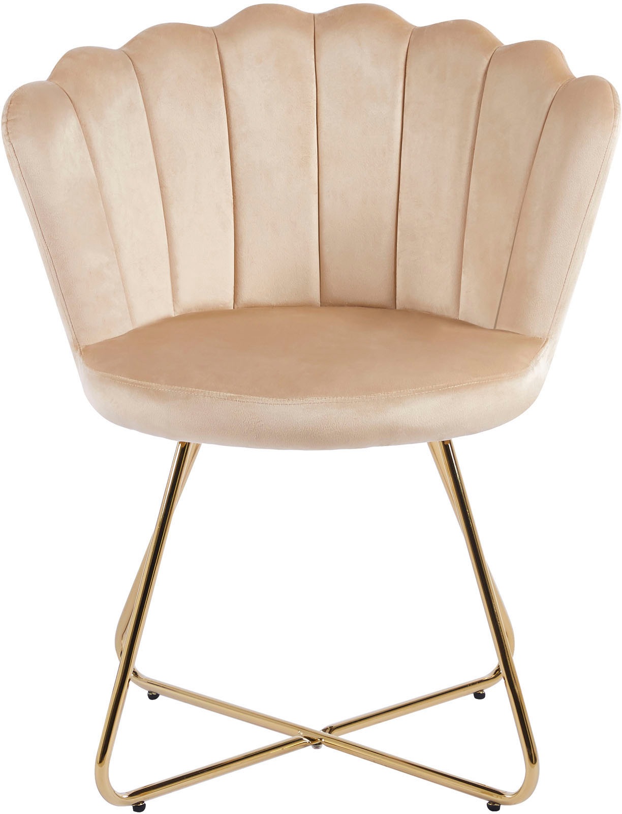 SalesFever Polsterstuhl »Komfortabler Stuhl im eleganten Design« (Set) 2 St günstig online kaufen