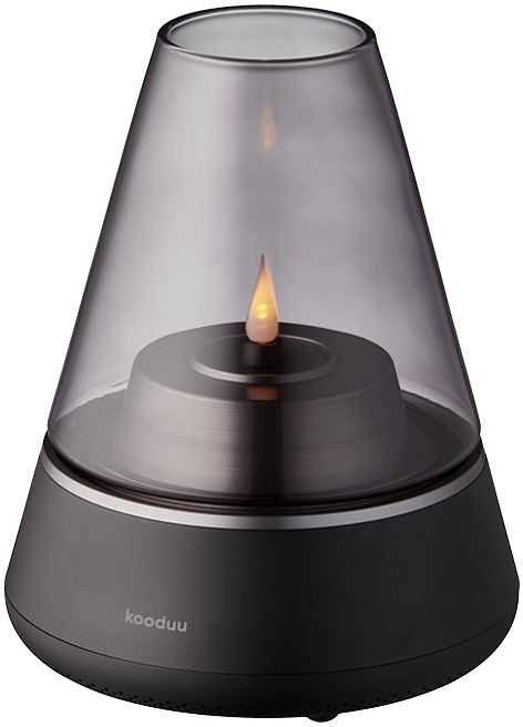 kooduu LED Dekolicht »Windlicht Nordic Light PRO«, Bluetooth 2x 25W Lautsprecher, koppelbar mit Synergy Pro