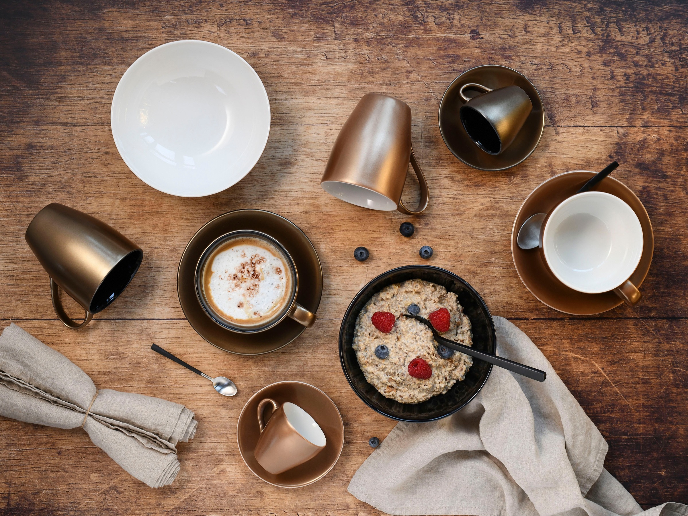 CreaTable Becher »Golden Days« 2-teilig