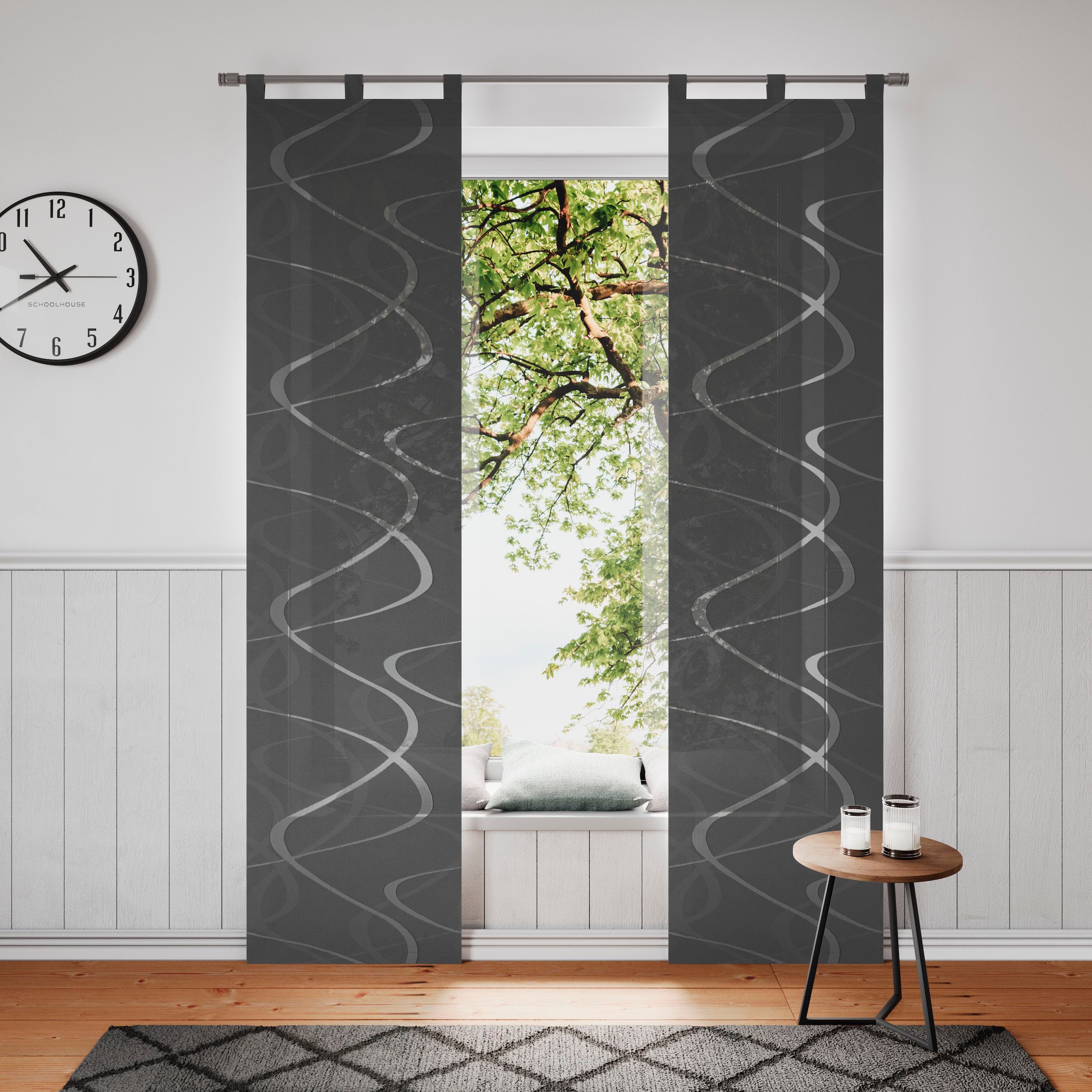 Neutex for you! Schiebegardine »Pelotas« Schlaufen 1 Stk. tlg. inkl. Beschw günstig online kaufen