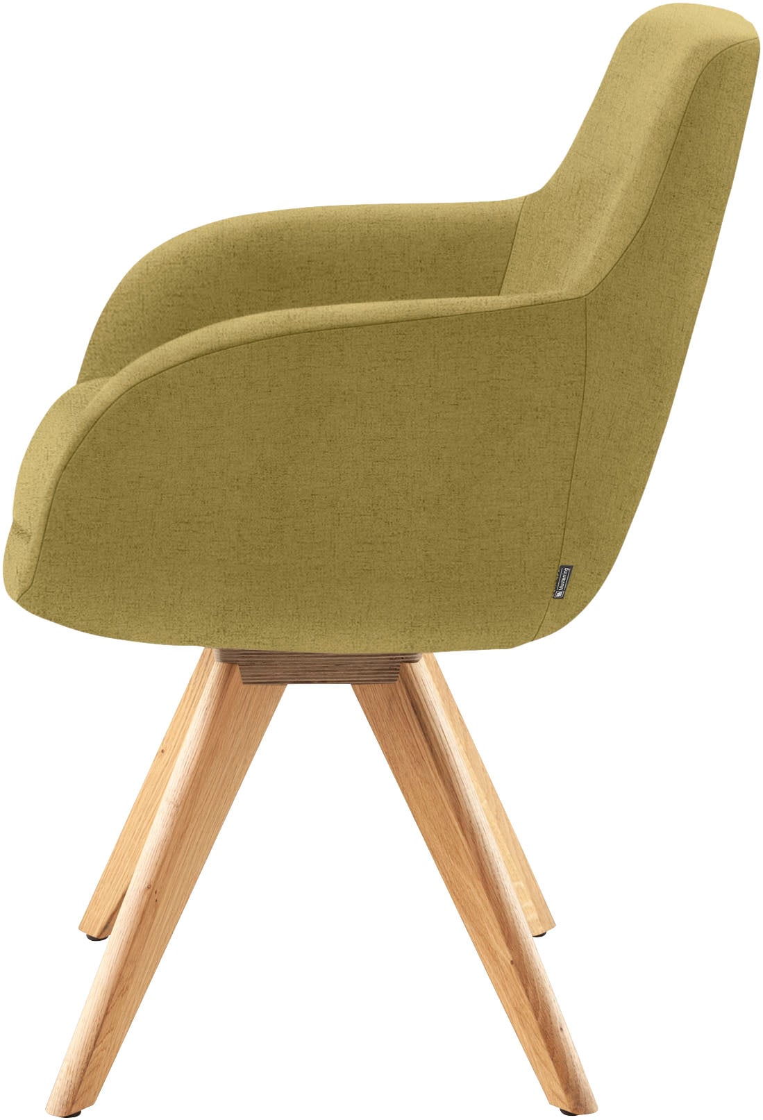 Musterring Esszimmerstuhl »Tavia« (Set) 2 Stk.Stativgestell Eiche Bianco, Drehfunktion optional, diverse Farben