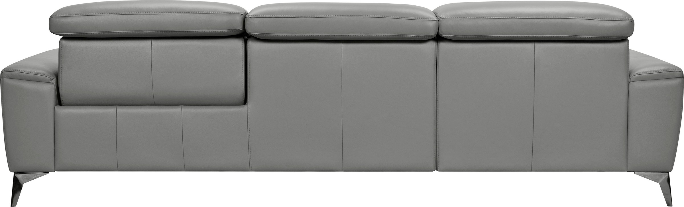 Places of Style Ecksofa »Theron, L-Form, 263 cm,«, elektrische Relaxfunktion, USB-Anschluss, manuelle Kopfteilverstellung