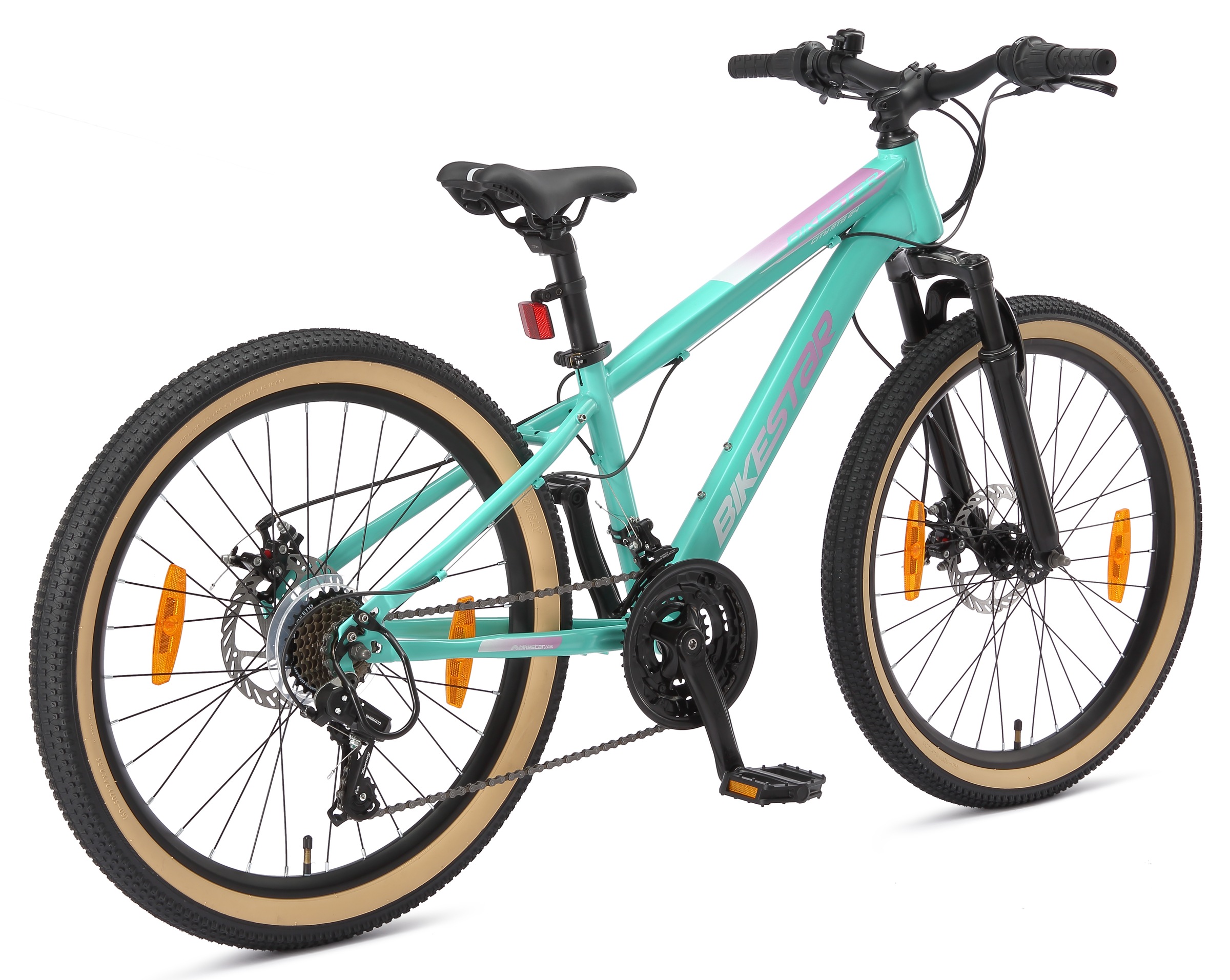 Bikestar Jugendfahrrad 21 Gang Shimano RD-TY21 Schaltwerk Kettenschaltung