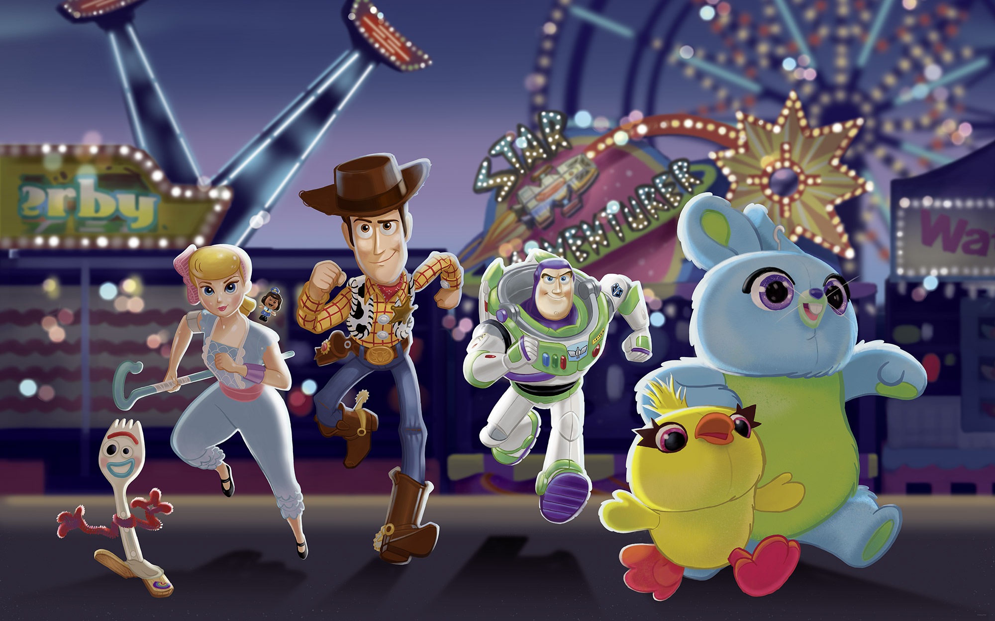 Komar Kindertapete »Disney and Pixar Toy Story Team«, bedruckt günstig online kaufen