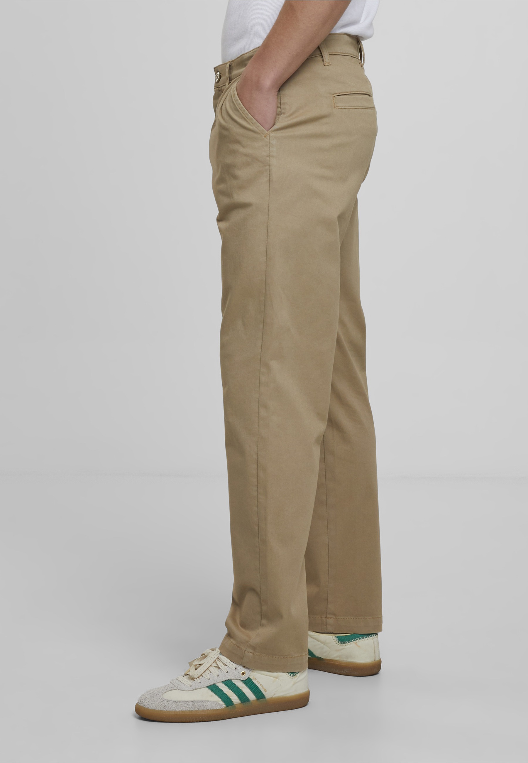 URBAN CLASSICS Stoffhose »Urban Classics Pleated Twill Pants«