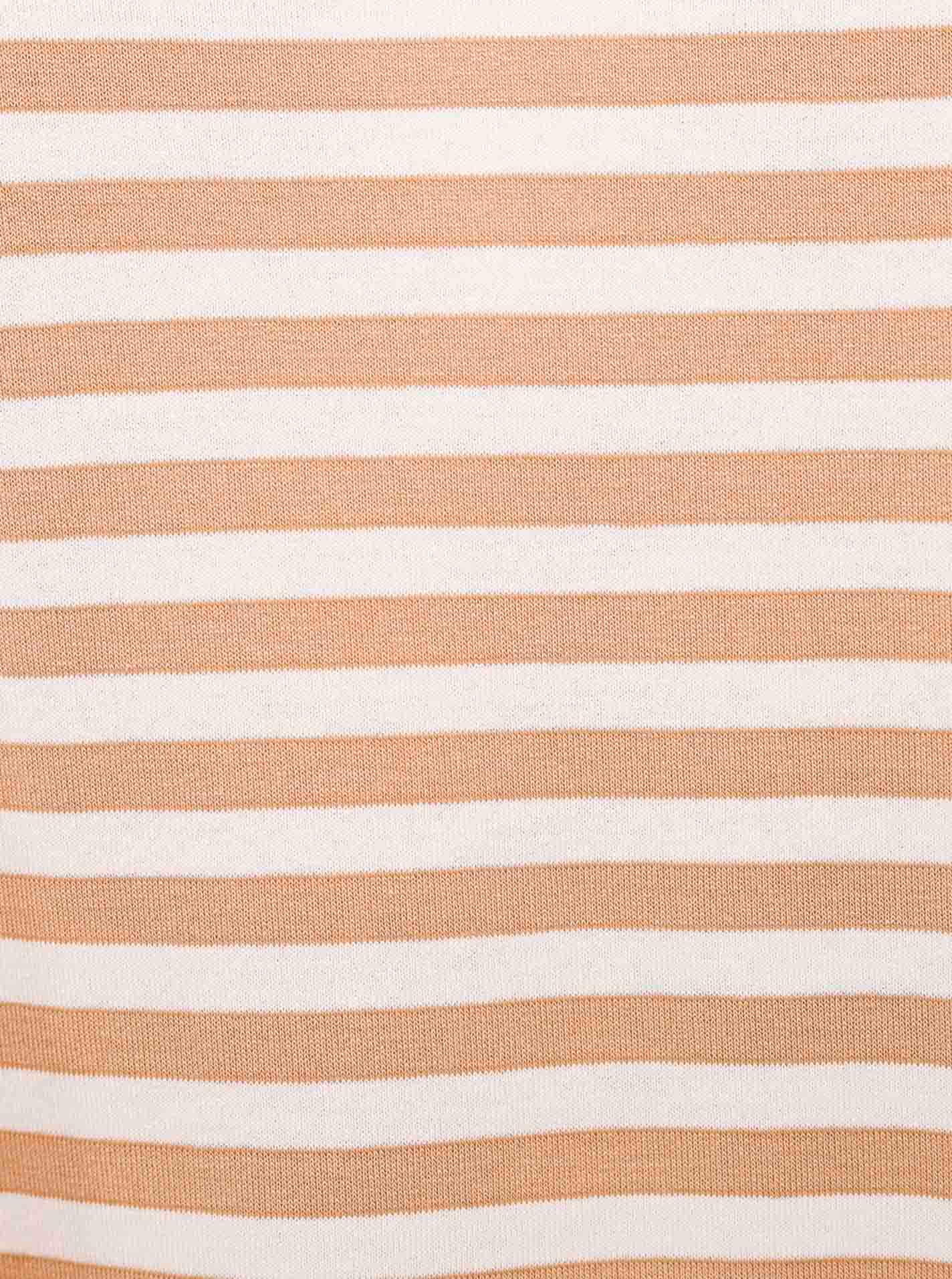 Zwillingsherz T-Shirt »"Maritime Streifen"« One Size, Kurzarm, V-Ausschnitt, gestreift, Loose Fit