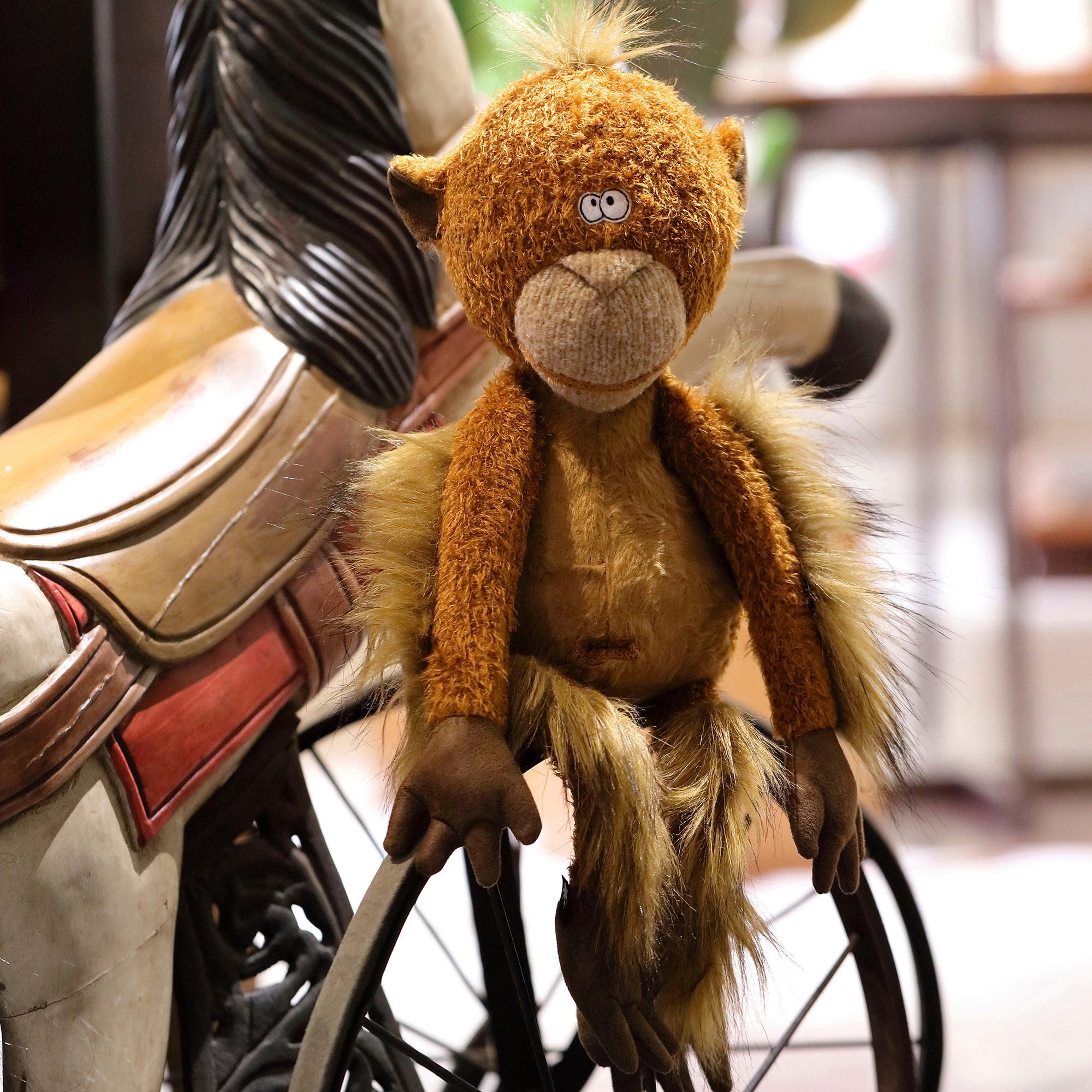 Sigikid Kuscheltier »BeastsTown - Affe, Mon Key«, Made in Europe