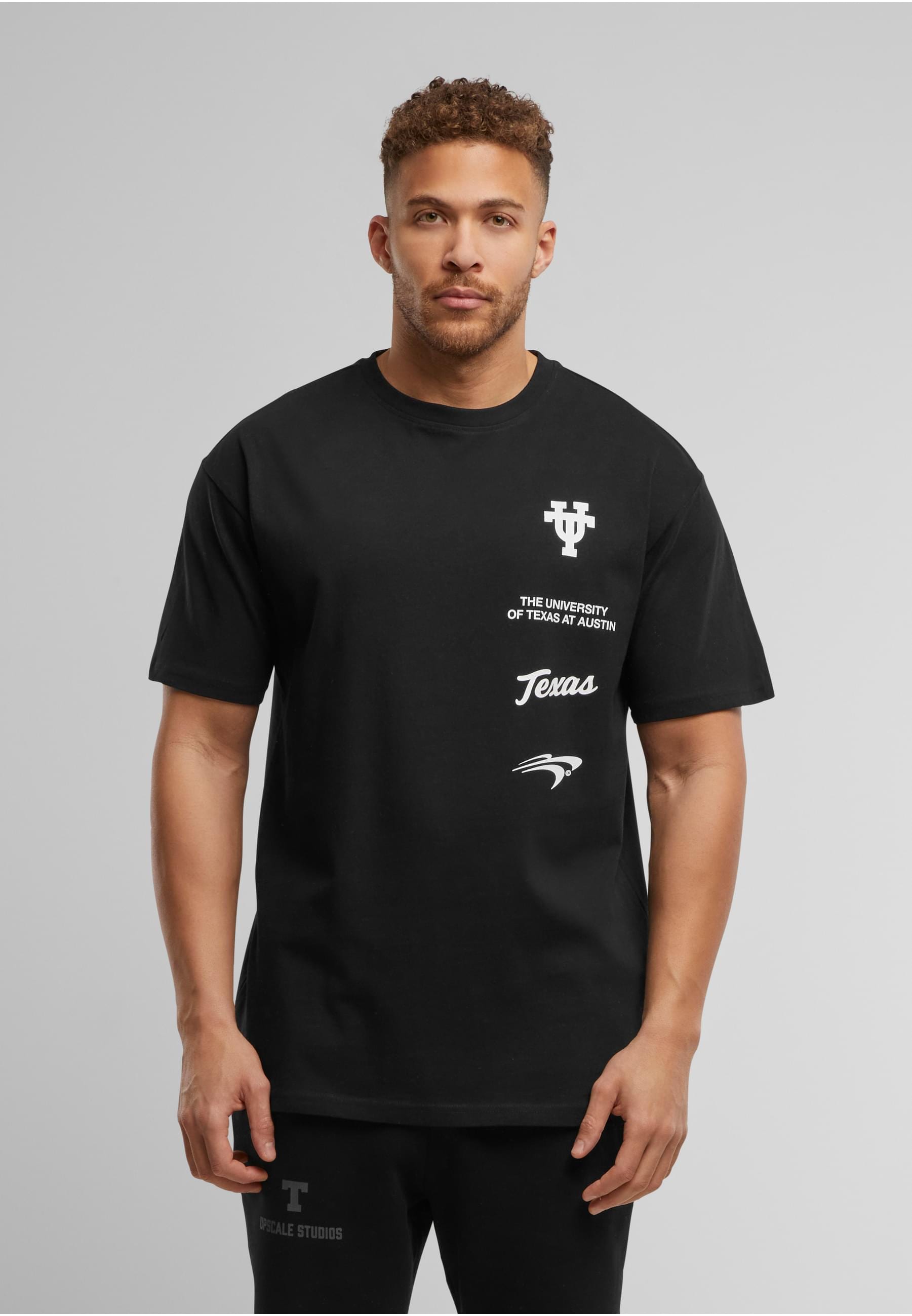 Upscale by Mister Tee T-Shirt »Upscale by Mister Tee Texas Longhorns Leather Oversize Tee« 1 Stk. tlg.