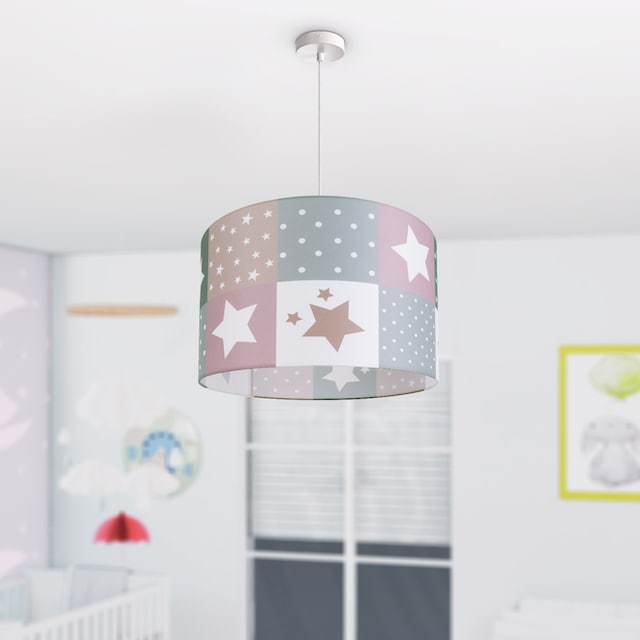 Paco Home Pendelleuchte »Cosmo 345«, 1 flammig-flammig, Kinderlampe  Deckenlampe LED Kinderzimmer Lampe Sternen Motiv E27 online kaufen