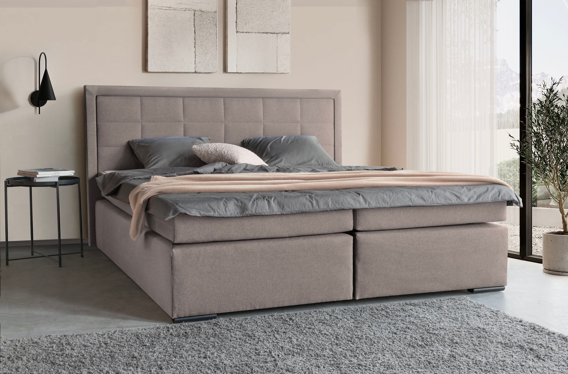 COLLECTION AB Boxspringbett »30 Jahre Jubiläums-Modell Athena« in H2,H3 & H günstig online kaufen