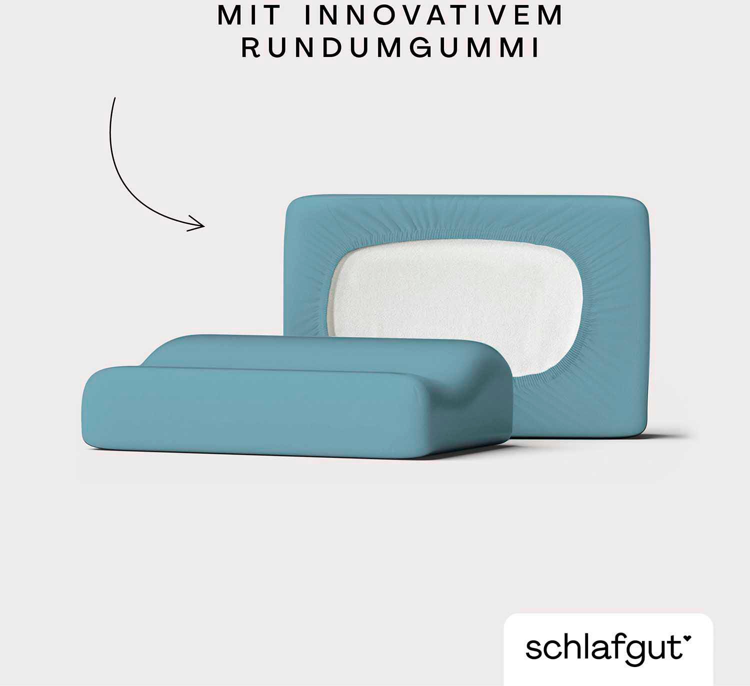 Schlafgut Kissenbezug »Pure flexibler Kissenbezug für Nackenstützkissen«, ( günstig online kaufen