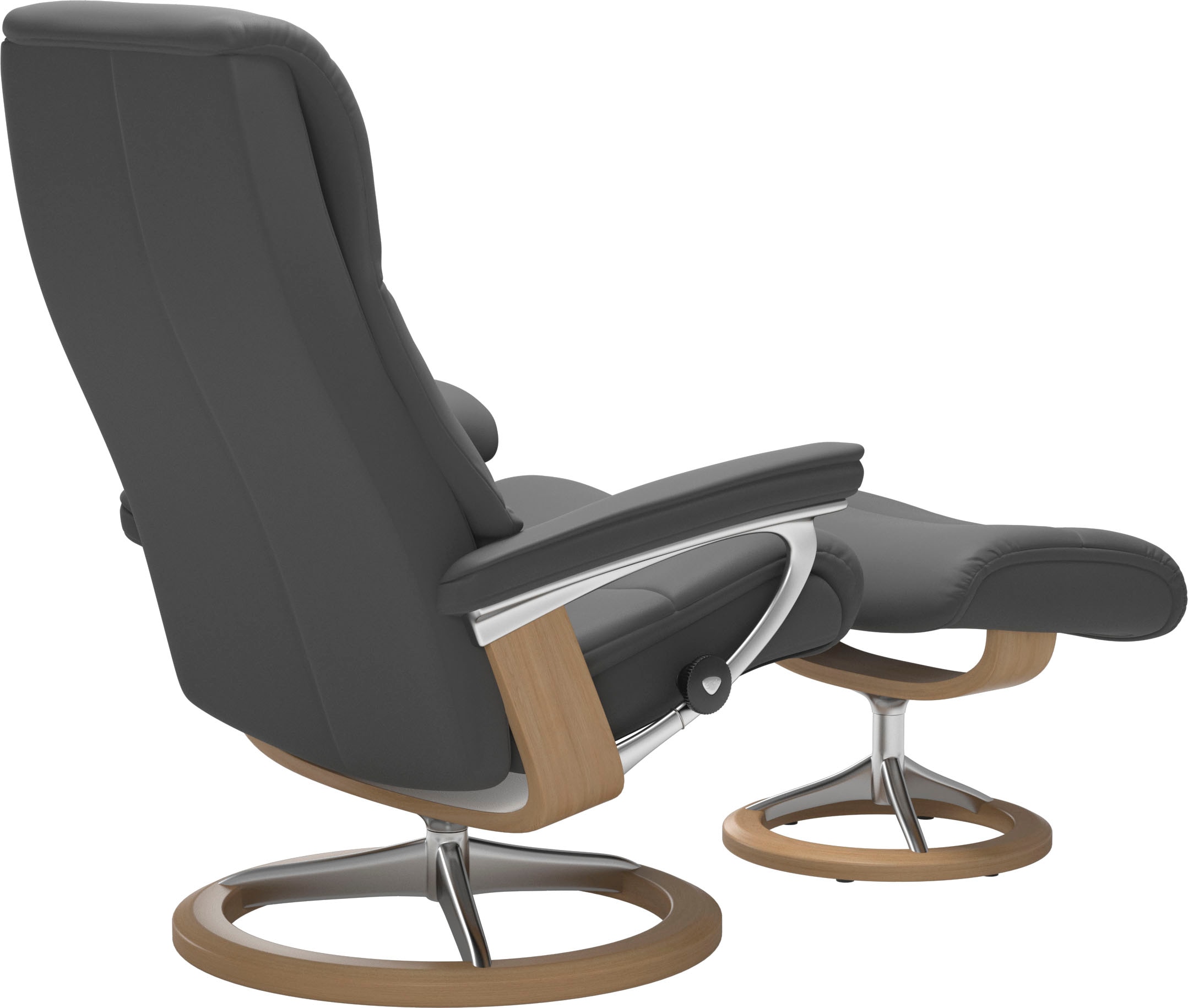 Stressless Relaxsessel "View", (Set, Relaxsessel mit Hocker), mit Signature günstig online kaufen