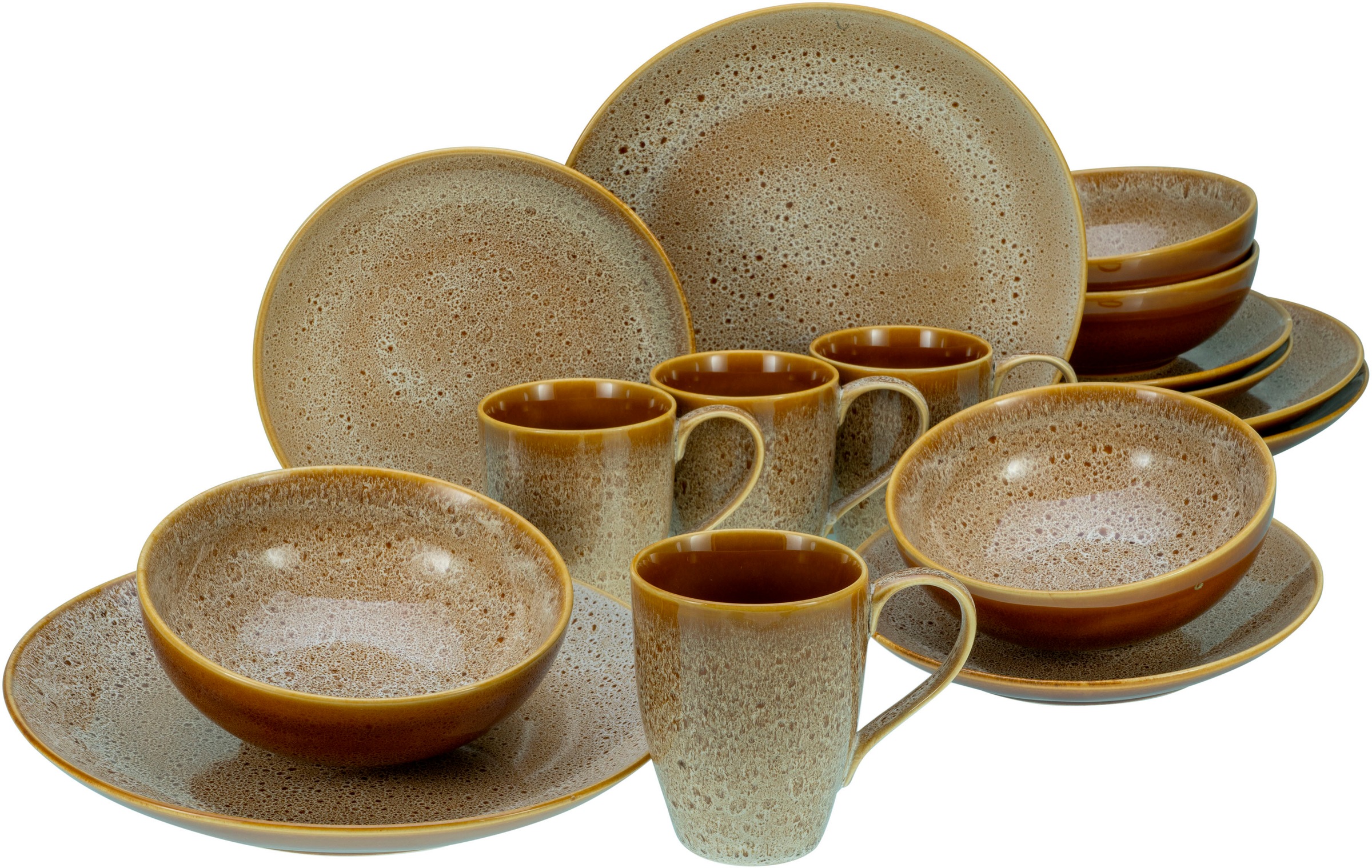 CreaTable Kombiservice »Reactive Nostalgic« Service, Jedes Stück ist ein Un günstig online kaufen