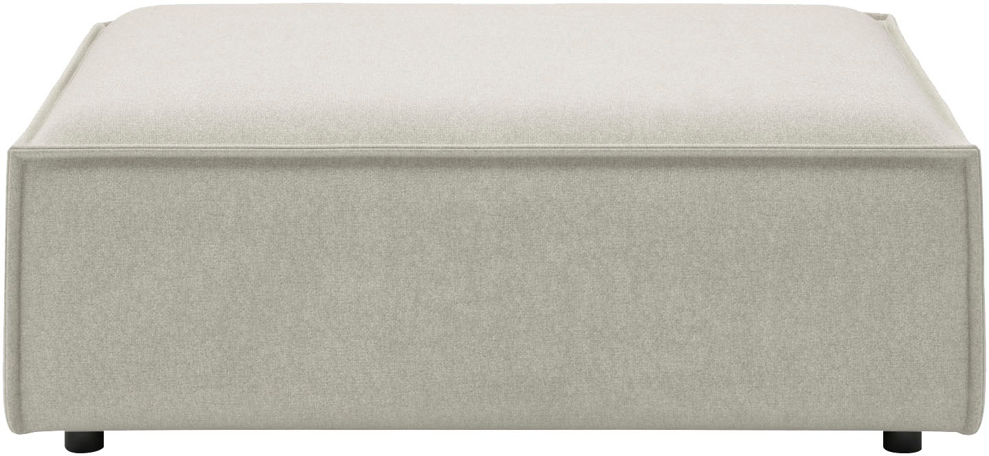 Home affaire Polsterhocker »Watertown, XXL Hockerbank passend zum Sofa - ideal als Beistellmodul« erweiterbare Hockerbank mit weicher Polsterung