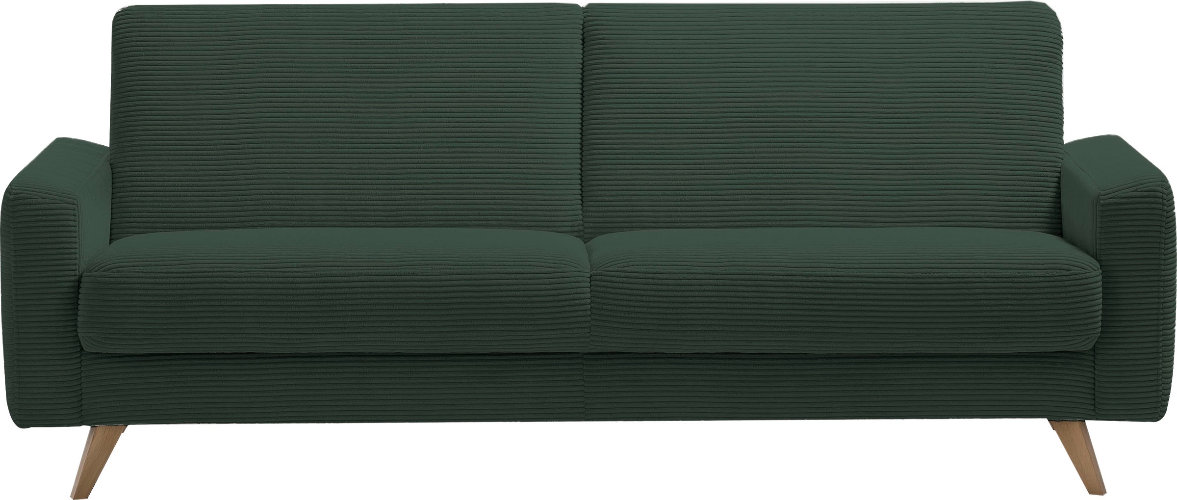 exxpo - sofa fashion 3-Sitzer "Samso, elegant und bequem, aktueller Cord Be günstig online kaufen