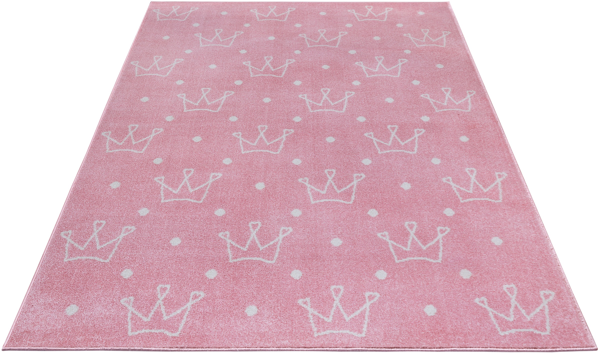 HANSE Home Kinderteppich »Adventures Crowns«, rechteckig, 7 mm Höhe, Spielteppich, fest, Kinderzimmer, Kurzflor, Spielunterlage