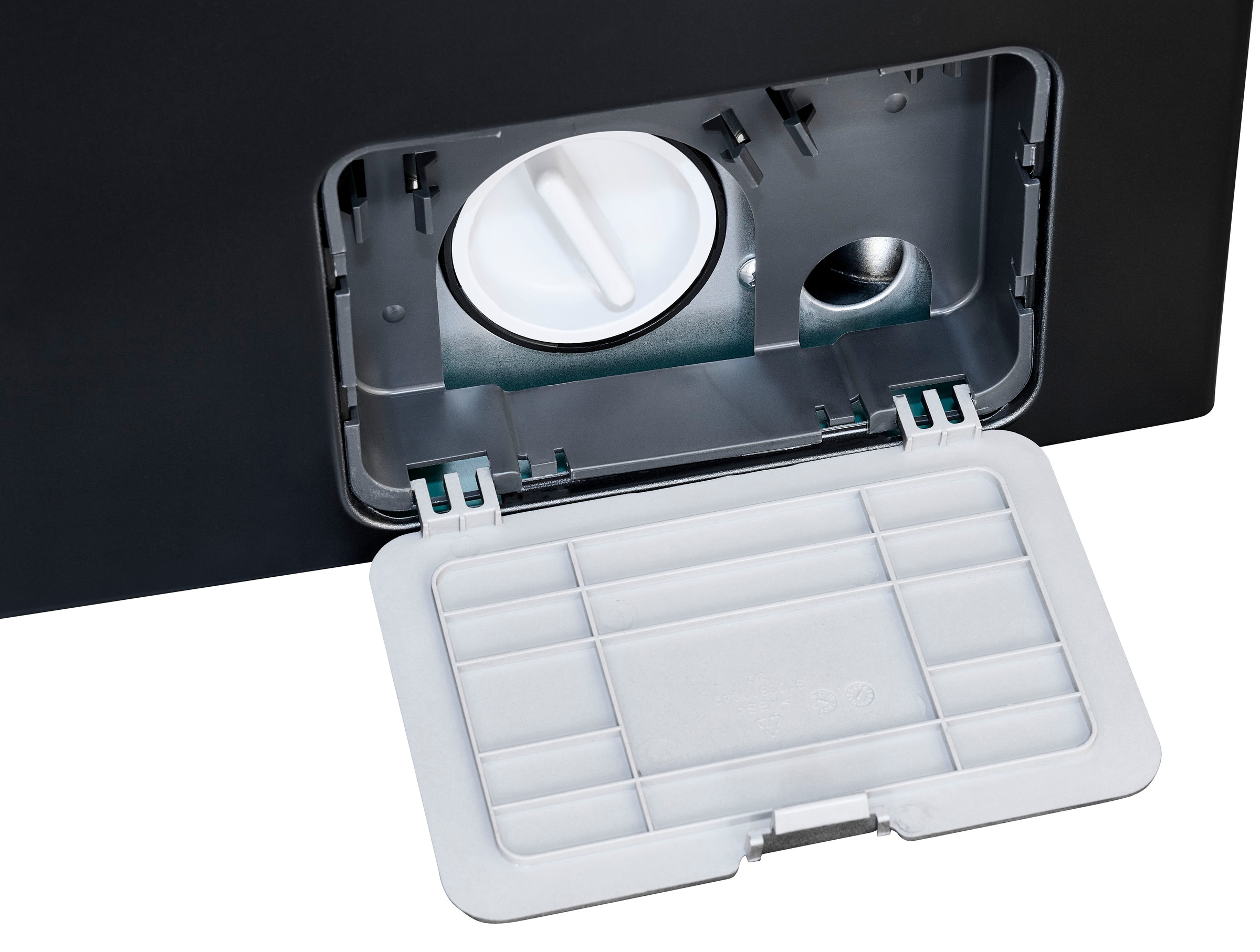 exquisit Waschmaschine »WA9214-340A anthrazit«, 9 kg, 1400 U/min, Aquastop-Schlauch