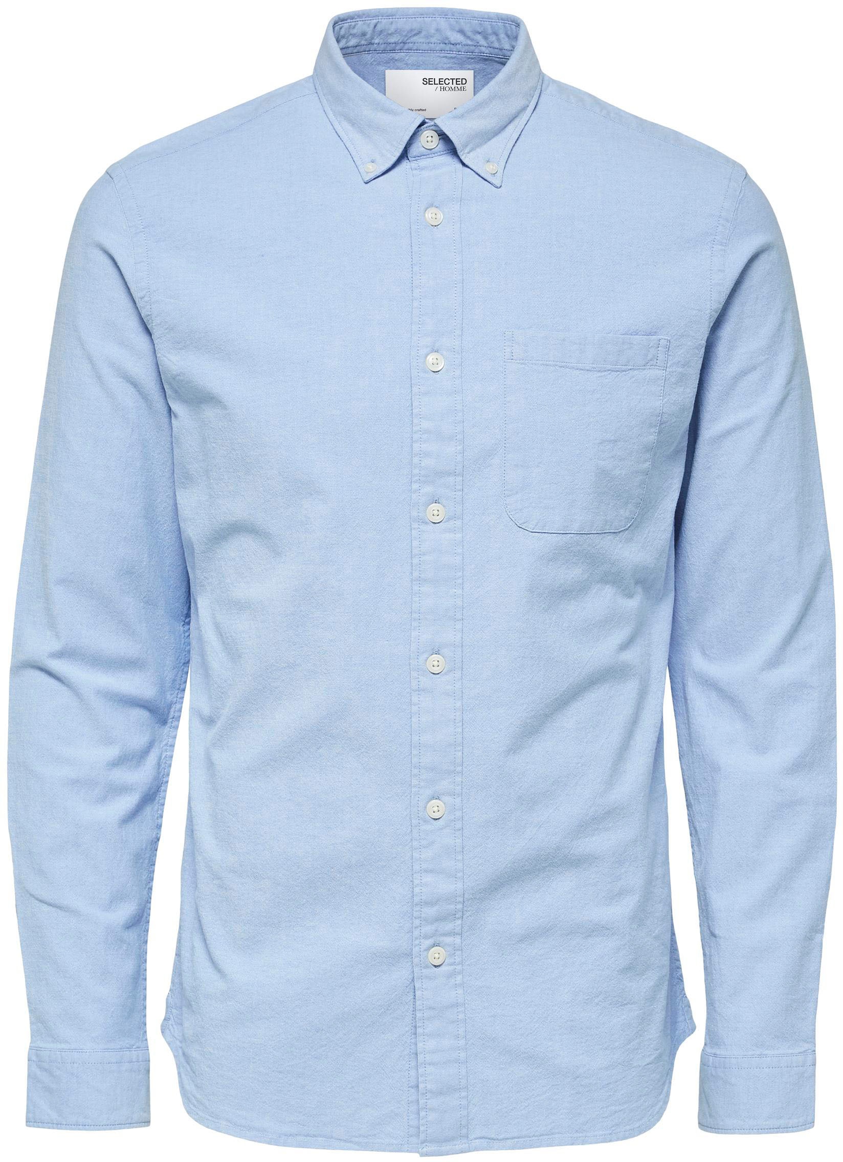 SELECTED HOMME Langarmhemd »SLHREGRICK-OX SHIRT LS NOOS«, mit Brusttasche