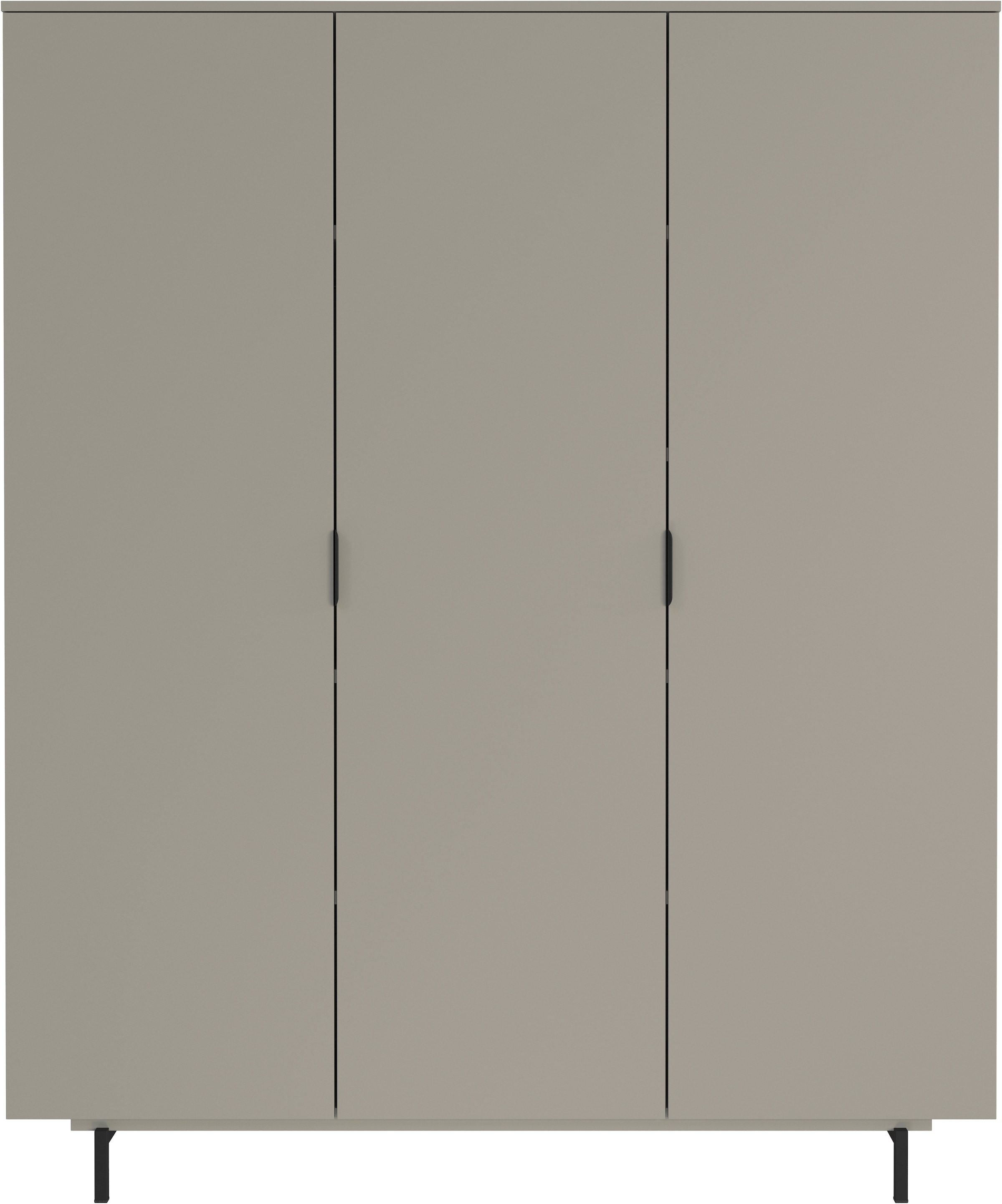 GERMANIA Kinderkleiderschrank »Tomino«, (1 St.), modernes Design, gedämpfte Türen, B/H/T 158/190/54 cm, 7 Einlegeböden