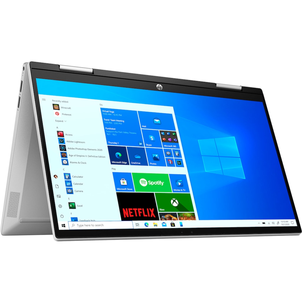 HP Convertible Notebook »Pavilion x360 14-dy0204ng«, 35,6 cm, / 14 Zoll, Intel, Core i7, Iris Xe Graphics, 512 GB SSD