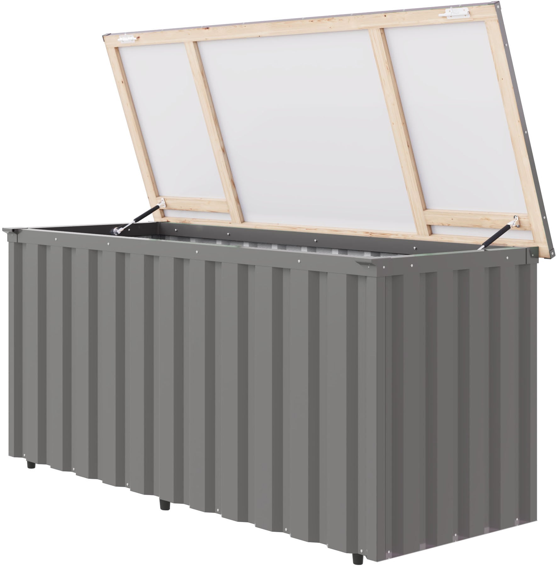 Karibu Aufbewahrungsbox »Ferrum 2« mit Leimholzrahmen