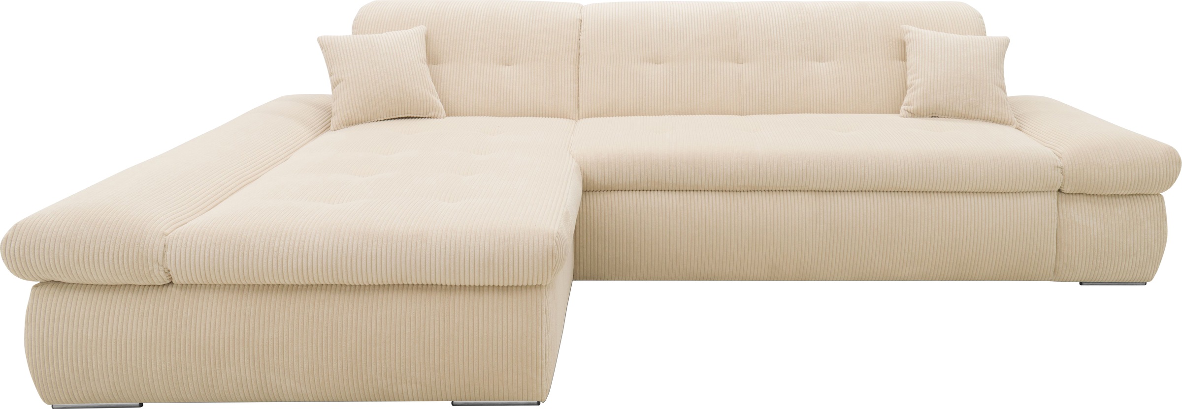 DOMO collection Ecksofa »Moric, L-Form, XXL-Sofa - Breite 300cm«, wahlweise günstig online kaufen