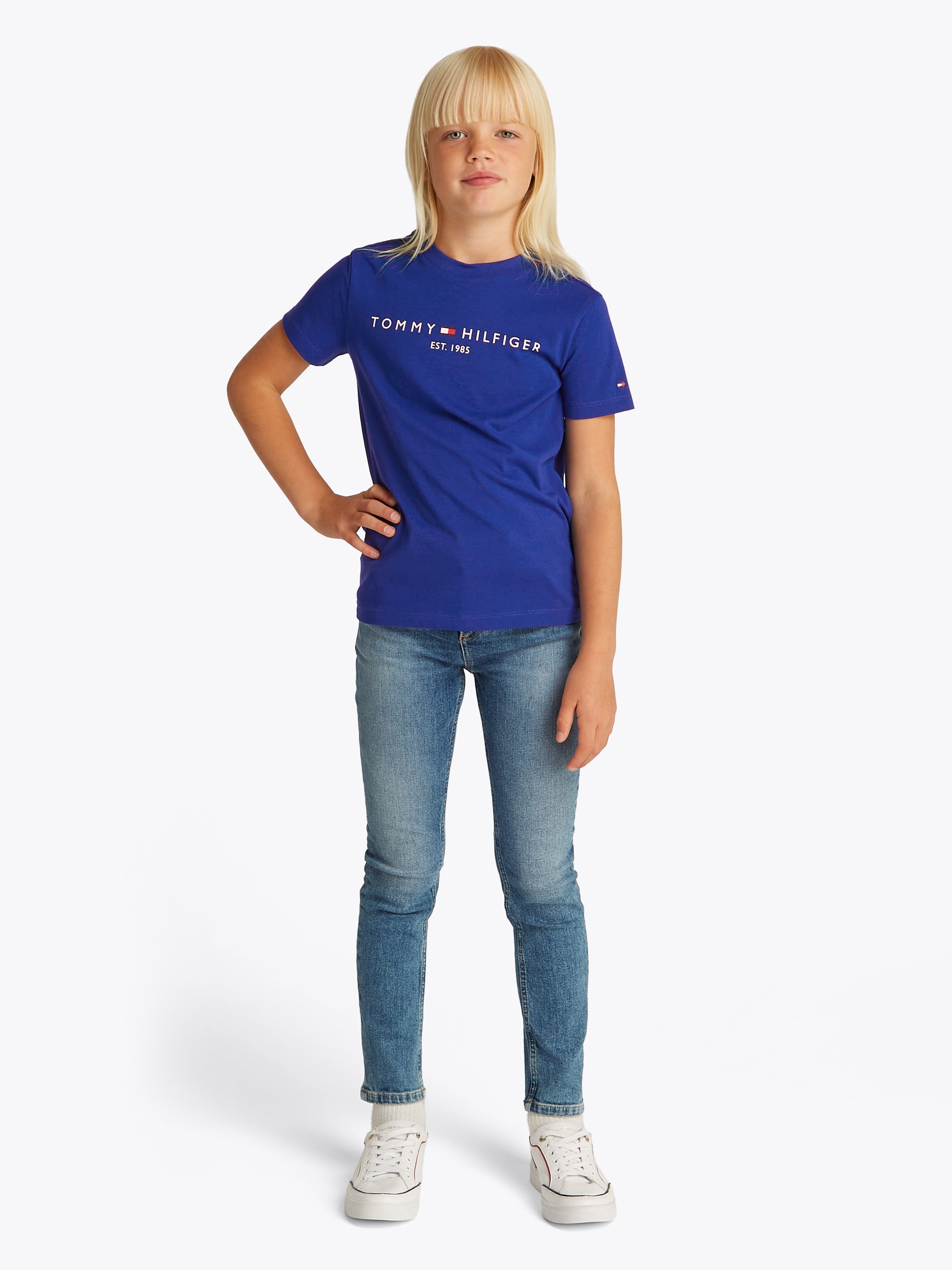 Tommy Hilfiger T-Shirt »U ESSENTIAL TEE S/S«, mit Logo-Schriftzug