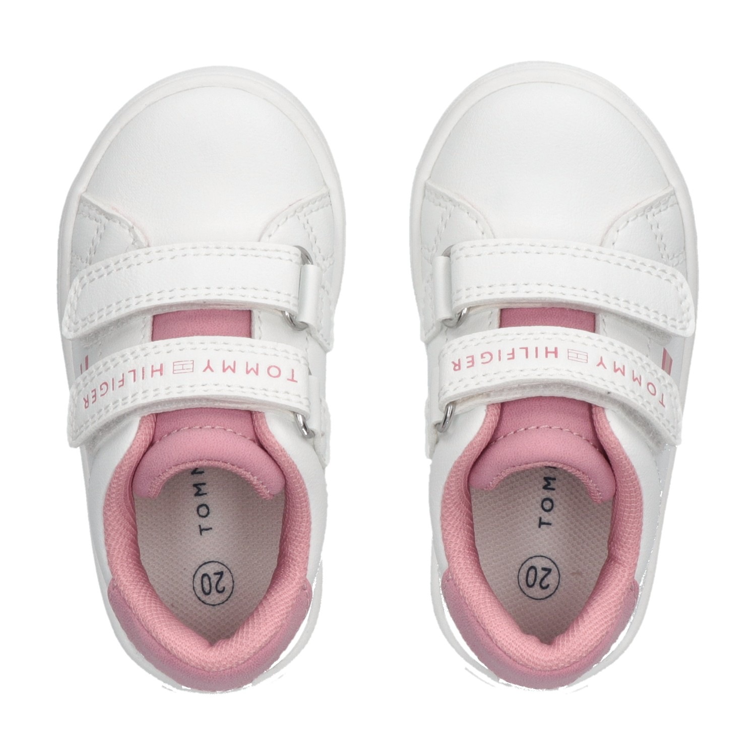Tommy Hilfiger Sneaker, Klettschuh, Freizeitschuh mit Logoverzierung
