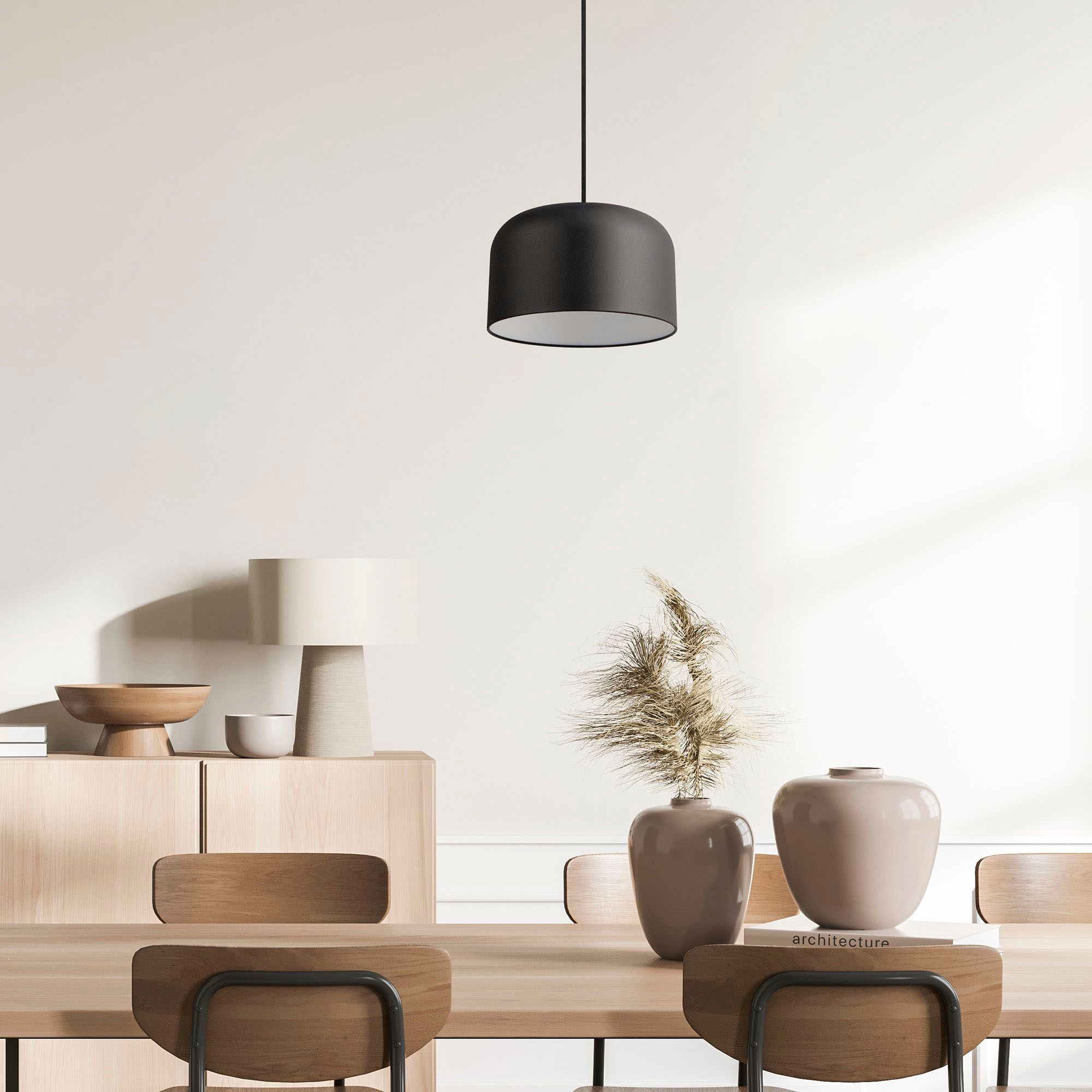 Paco Home Pendelleuchte »BOWL«, 1 flammig, Leuchtmittel E27   ohne Leuchtmi günstig online kaufen