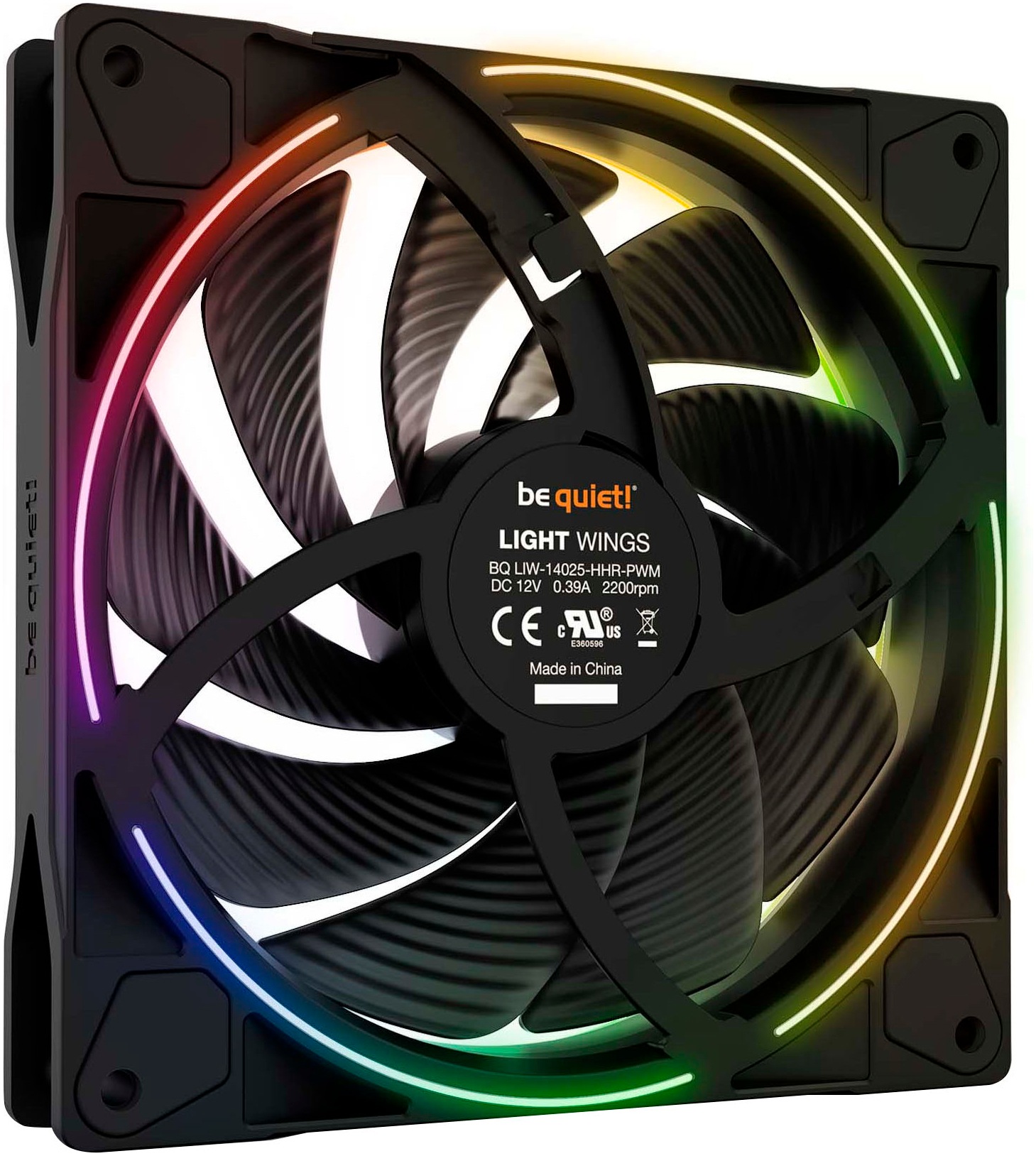 be quiet! Gehäuselüfter »Light Wings  140mm PWM Triple Pack high-speed«