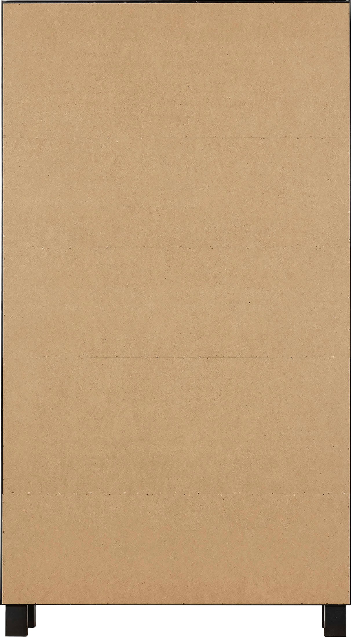 WOOOD Vitrine »Goos«, aus Kiefernholz, zwei Türen, Breite 110 cm