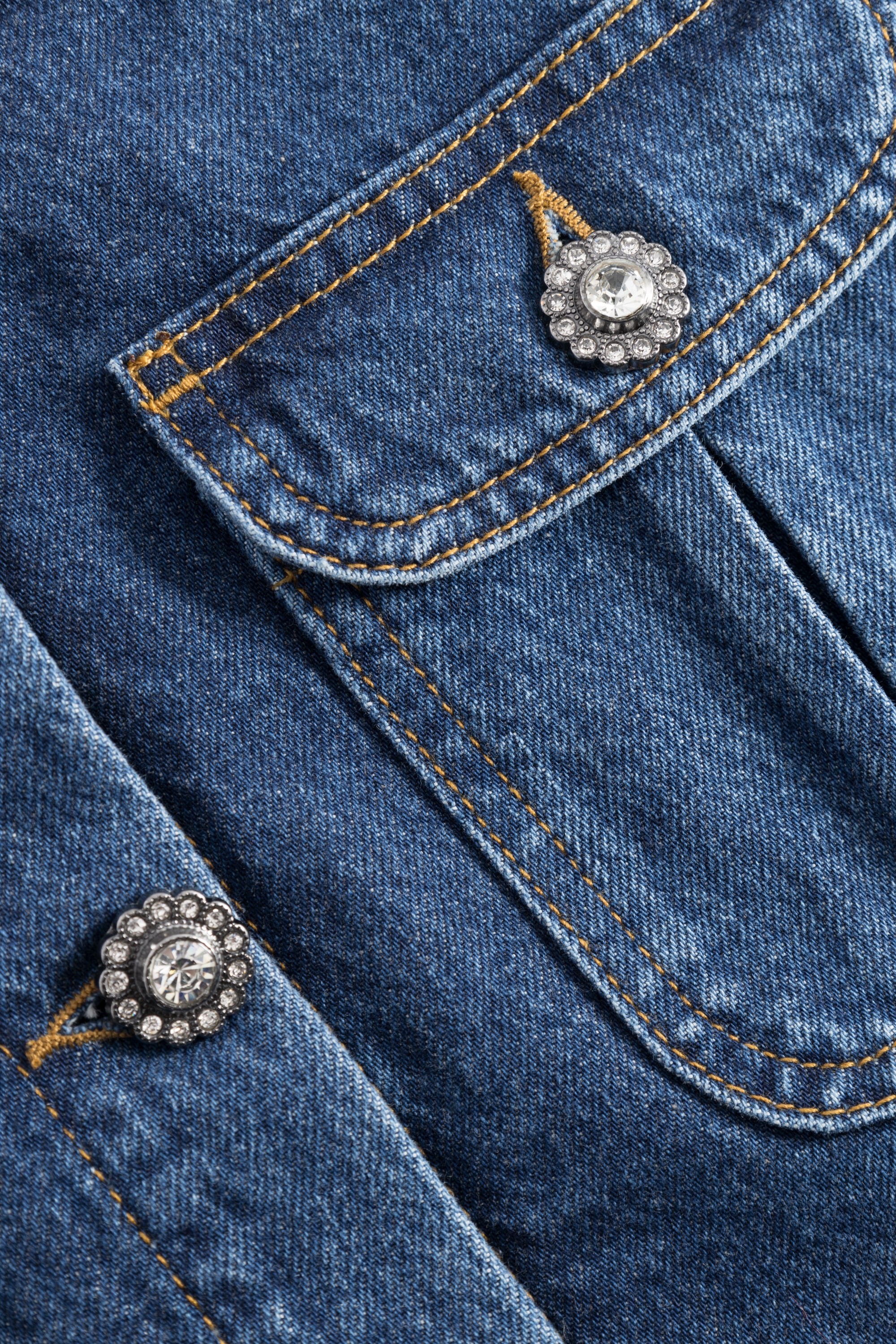 Joop Jeans Jeansrock »Rosa« mit Schmuckknöpfen