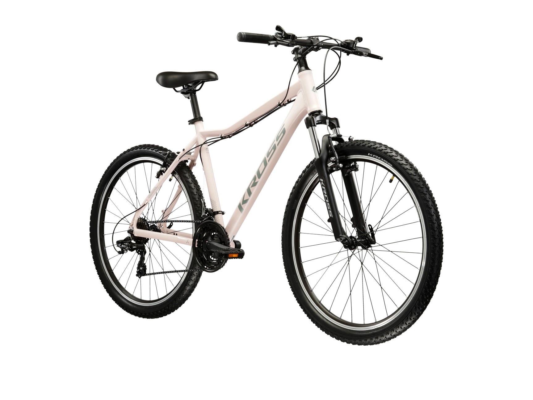 Kross Mountainbike »KROSS Mountainbike Hardtail 26" LEA 1.0 rosa 21 Gänge« 21 Gang Shimano TOURNEY TY300 Schaltwerk Kettenschaltung
