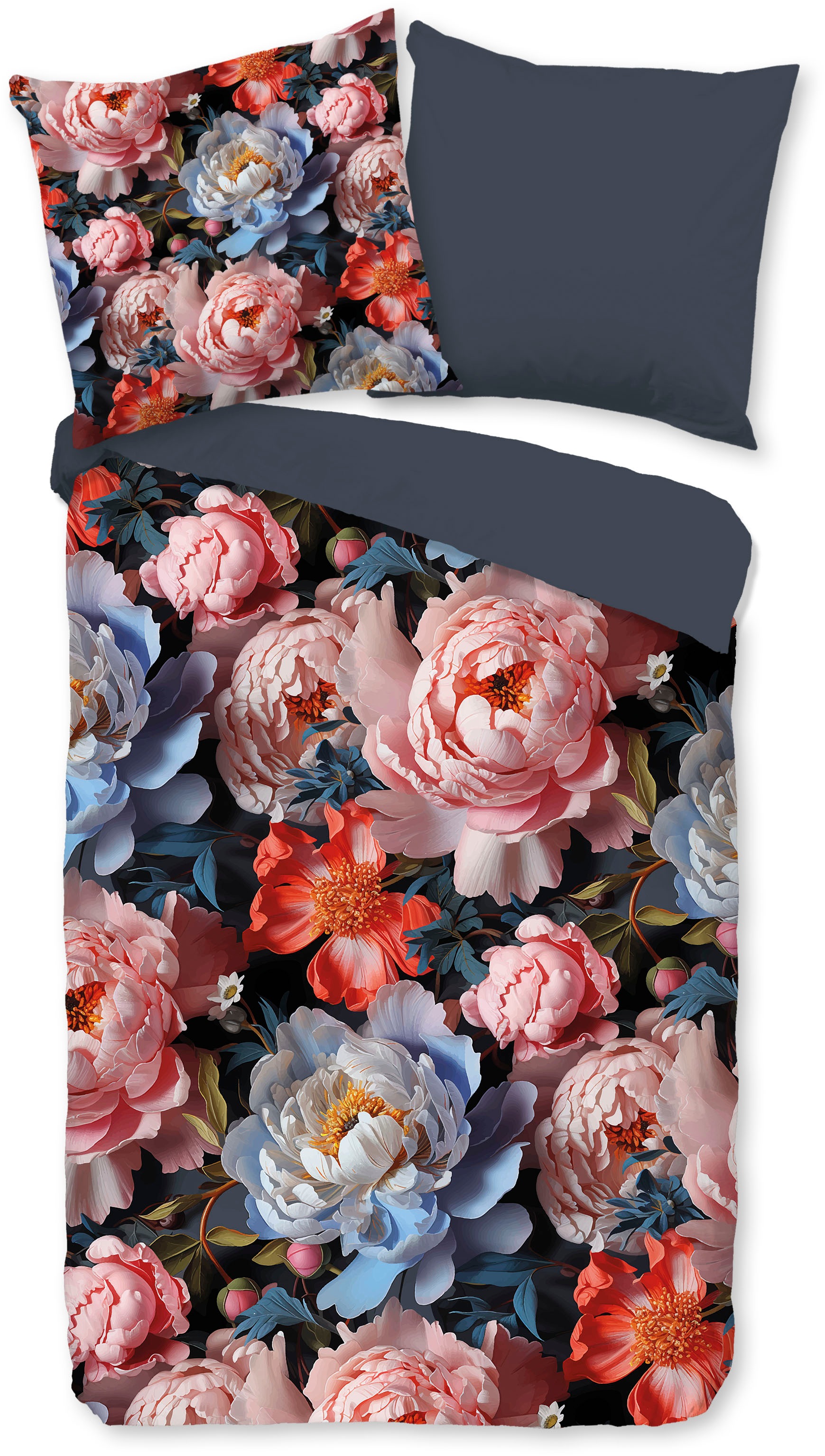 good morning Wendebettwäsche »Rhein« 2 Stk. tlg. 100% Baumwolle, Renforcé, günstig online kaufen