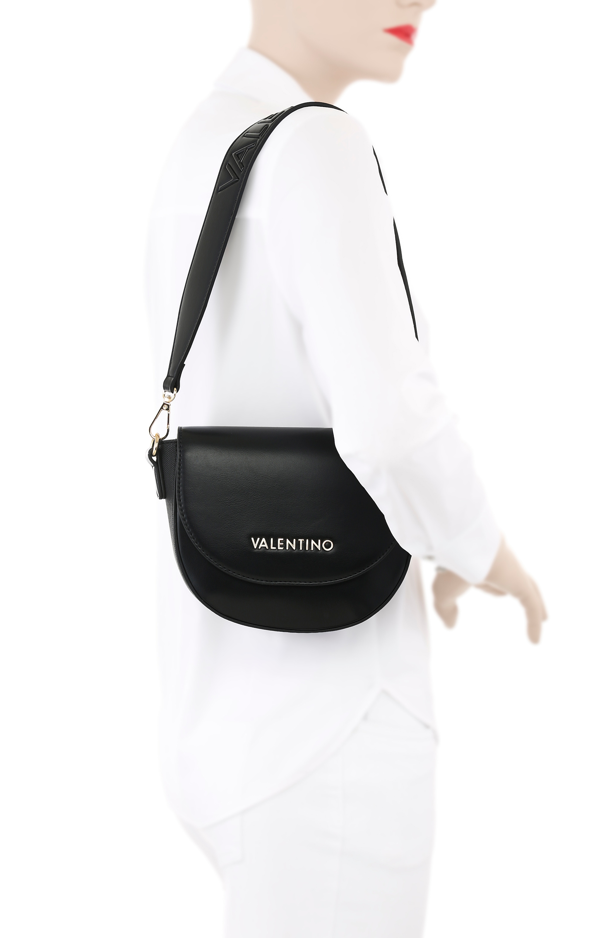 VALENTINO BAGS Umhängetasche »FLAP BAG SYLVIA RE«, Schultertasche, Henkeltasche, Handtasche Damen