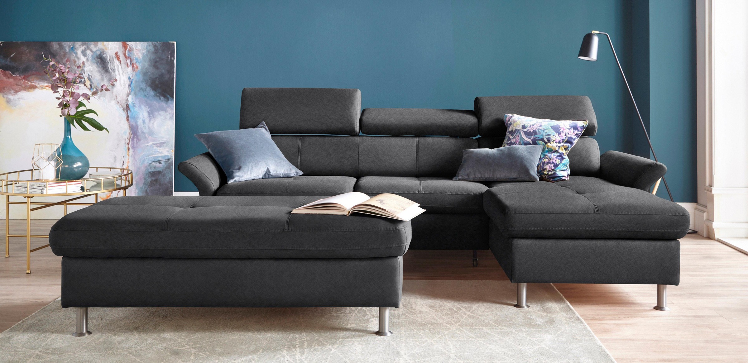 exxpo - sofa fashion Hocker »Maretto Bankhocker mit tollem Sitzkomfort«, praktisches Staufach unter der Sitzfläche