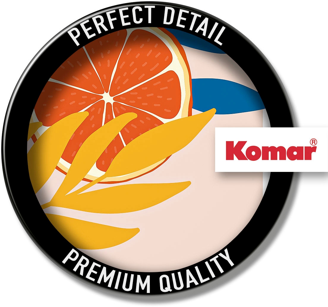 Komar Bild »Illustration Drooping Leaves« Natur 1 Stk. tlg. Wandbild zur Dekoration - ohne Rahmen