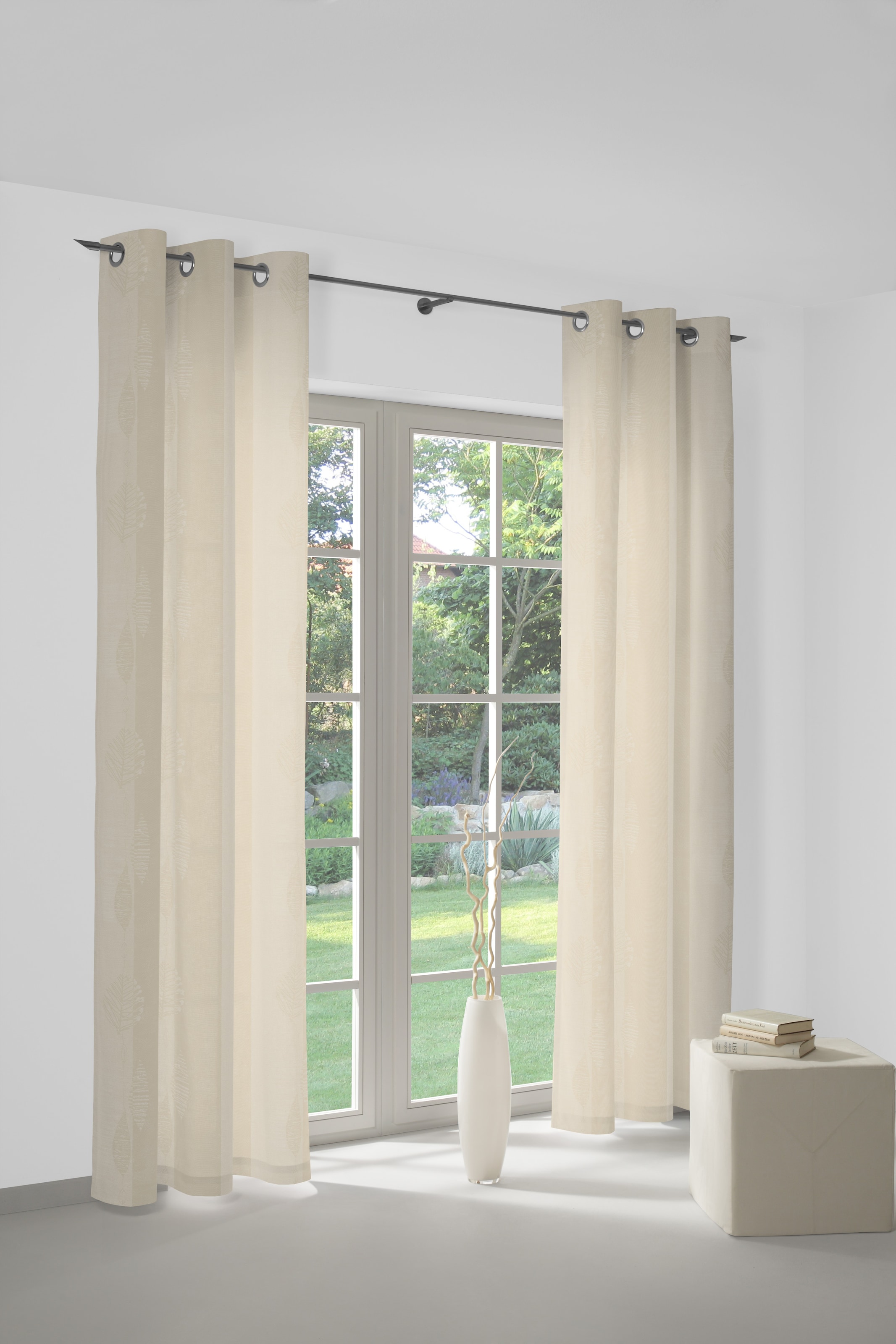 Wirth Vorhang »ILSENBURG« Ösen 1 Stk. tlg. günstig online kaufen