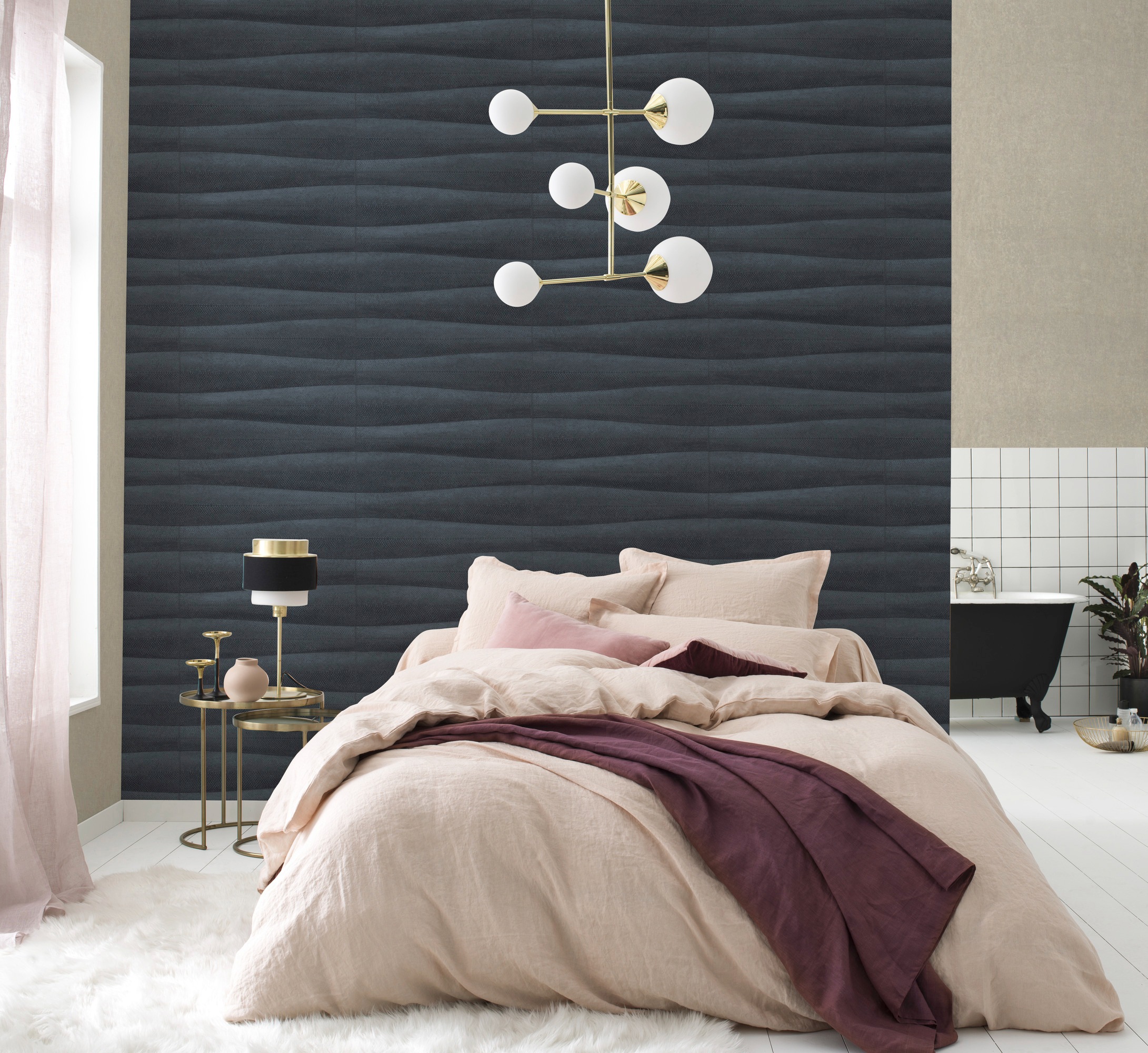 Rasch Vliestapete »Highlands« gemustert geprägt