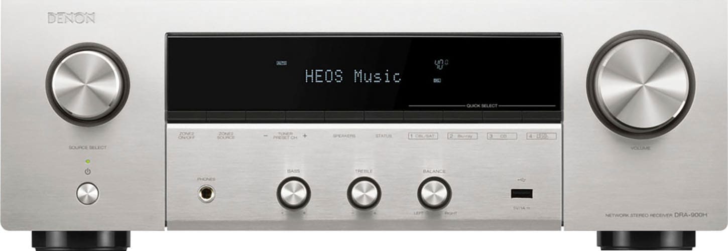 Denon AV-Receiver »DRA-900H«, 2.2, (Bluetooth-WLAN DAB+-Internetradio-Sprachsteuerung-Hi-Res Audio)