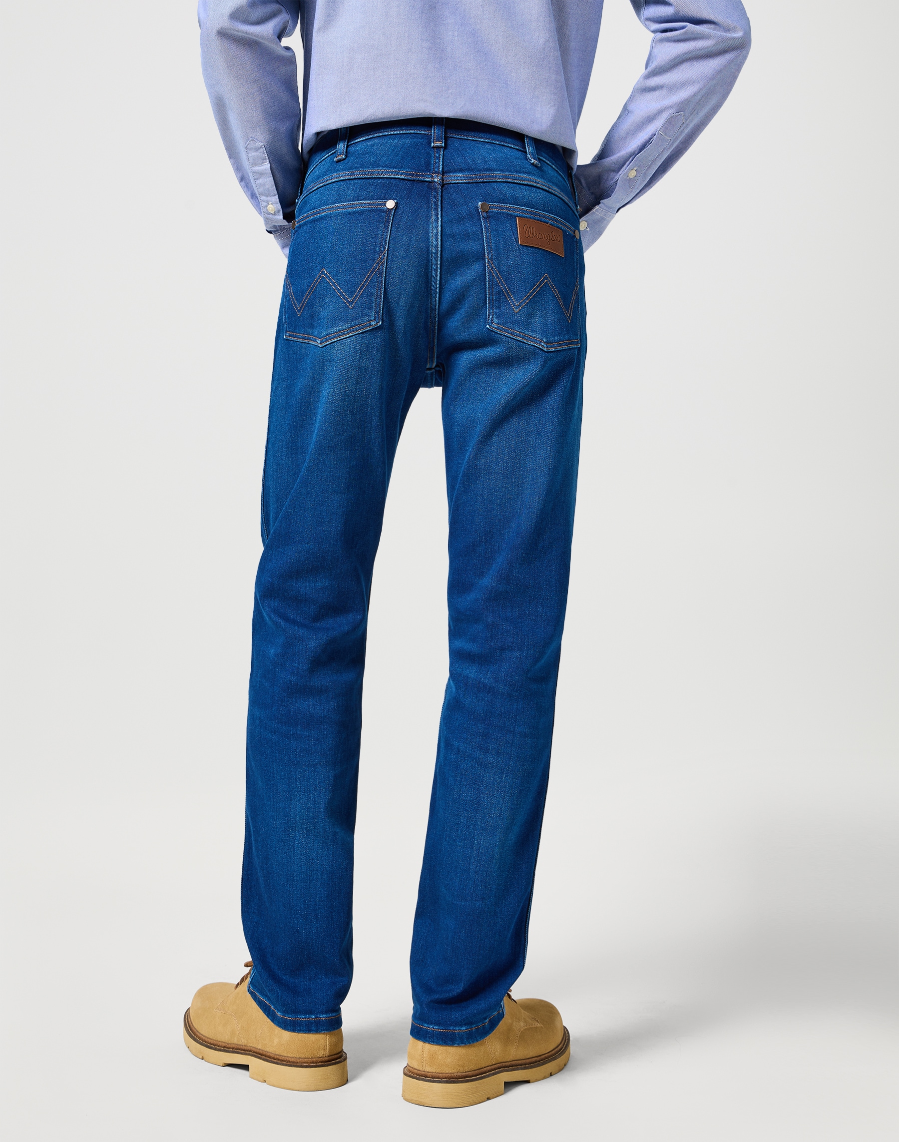 Wrangler 5-Pocket-Jeans »GREENSBORO FREE TO STRETCH«, Free to stretch material