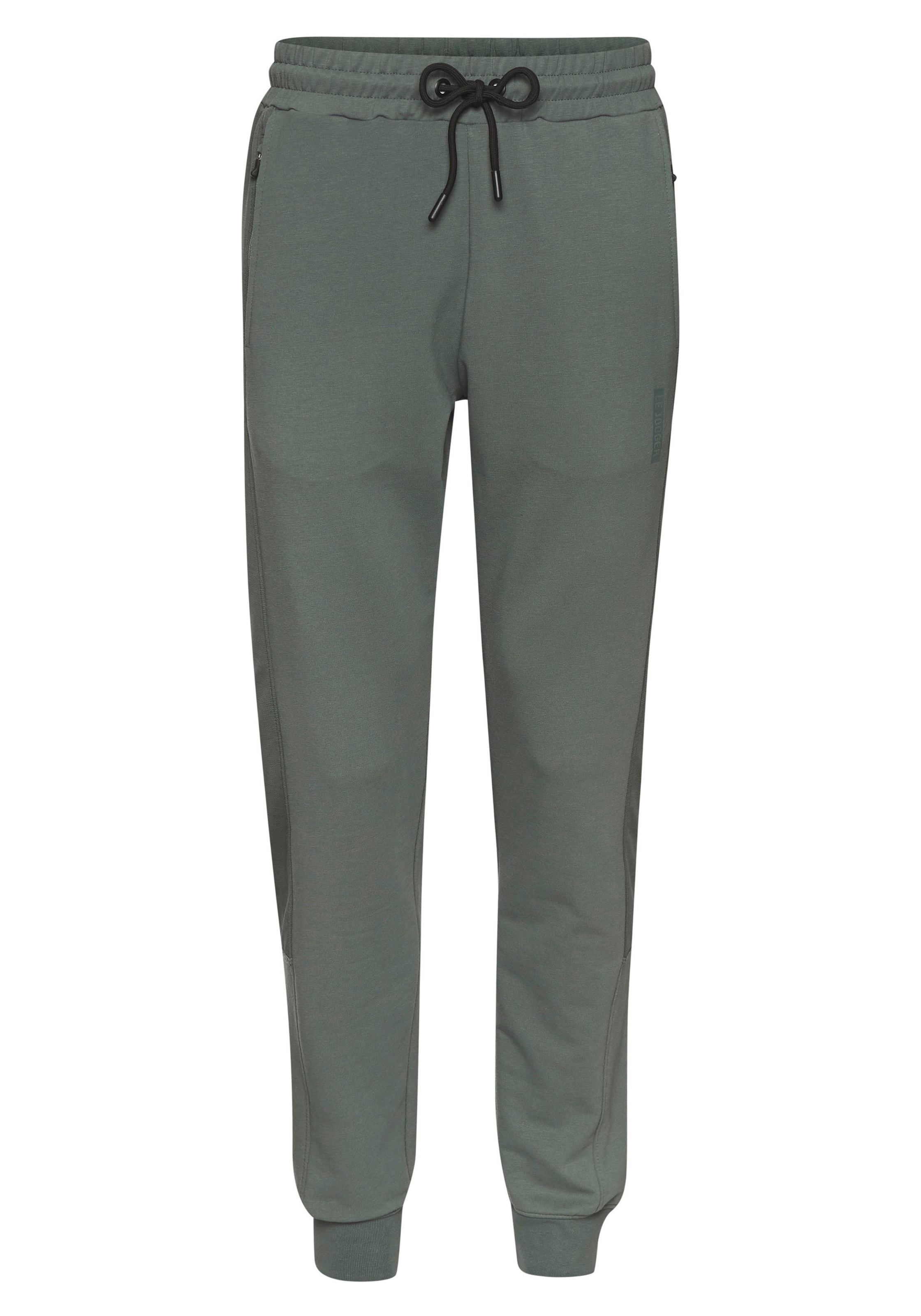 le jogger® Sweatpants  mit farblichen Einsatz und Reißverschlusstaschen