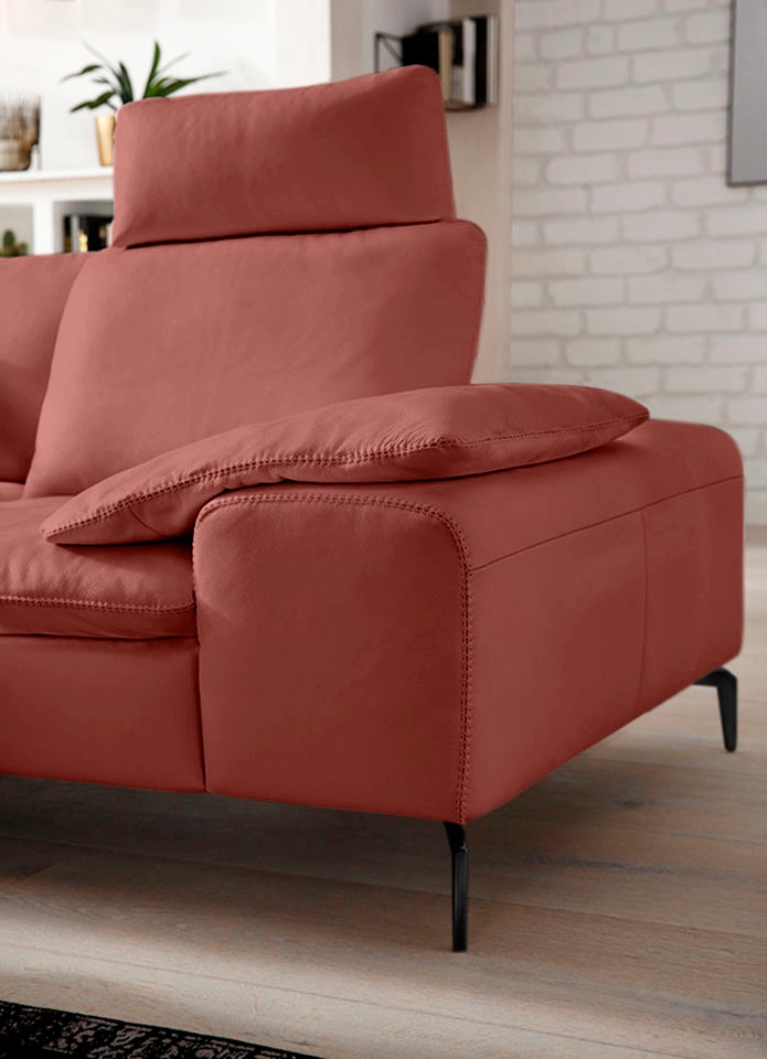 W.SCHILLIG Ecksofa »valentinoo, Designsofa, elegant und bequem, L-Form«, (Set), mit Sitztiefenverstellung, Breite 318 cm